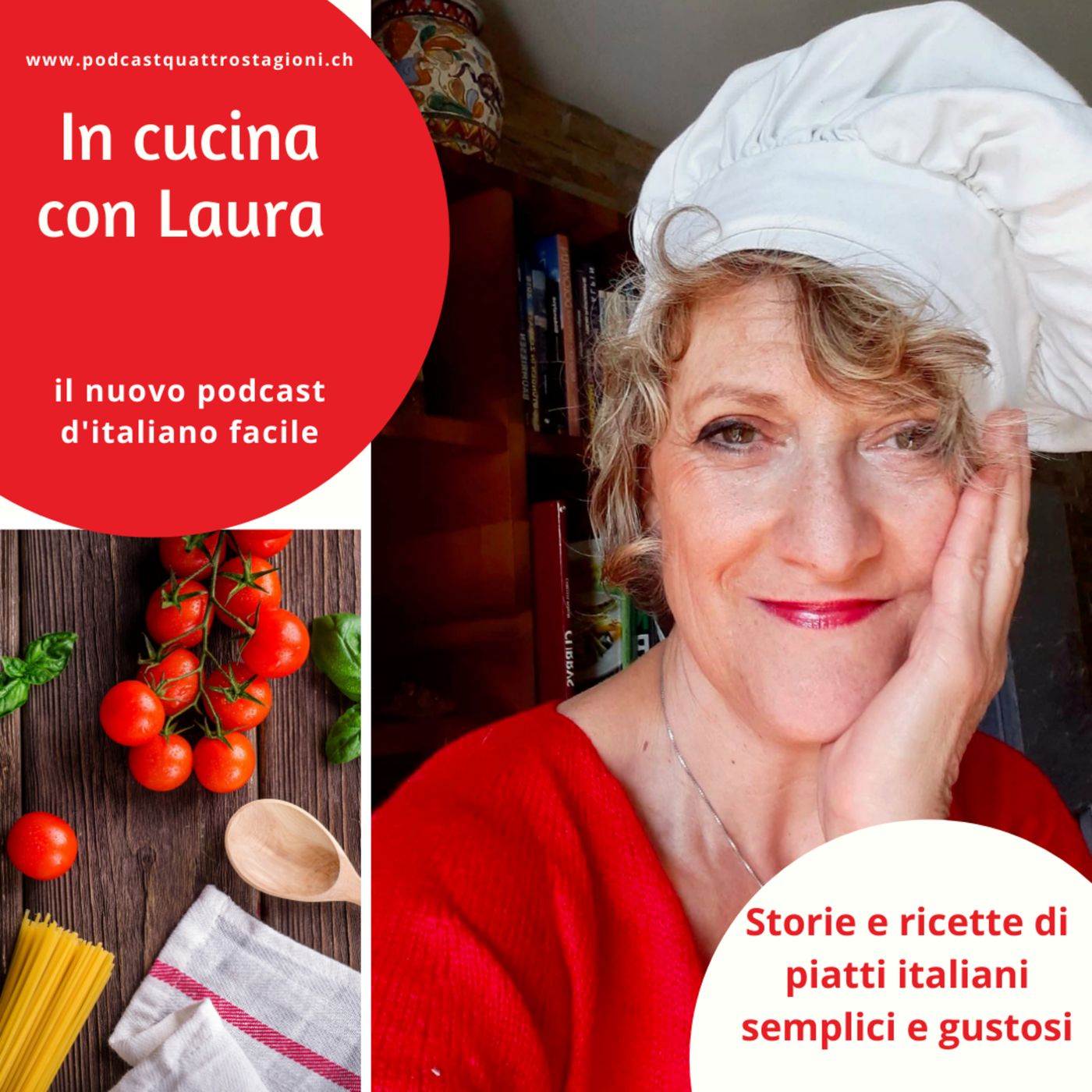 Italian Podcast italiano facile Quattro Stagioni con Laura, by Alessandra Pasqui - Podart