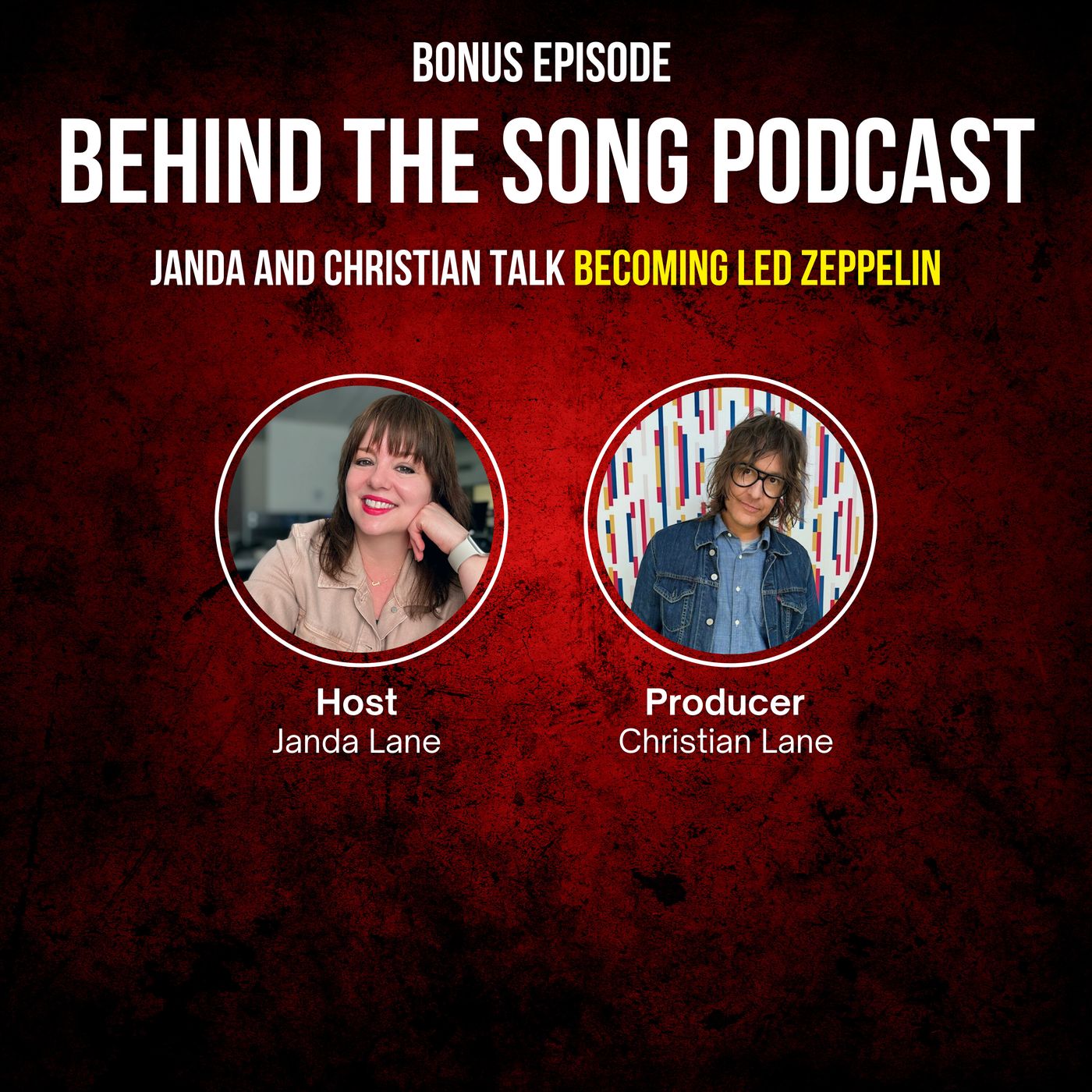 Janda and Christian talk Becoming Led Zeppelin episode artwork