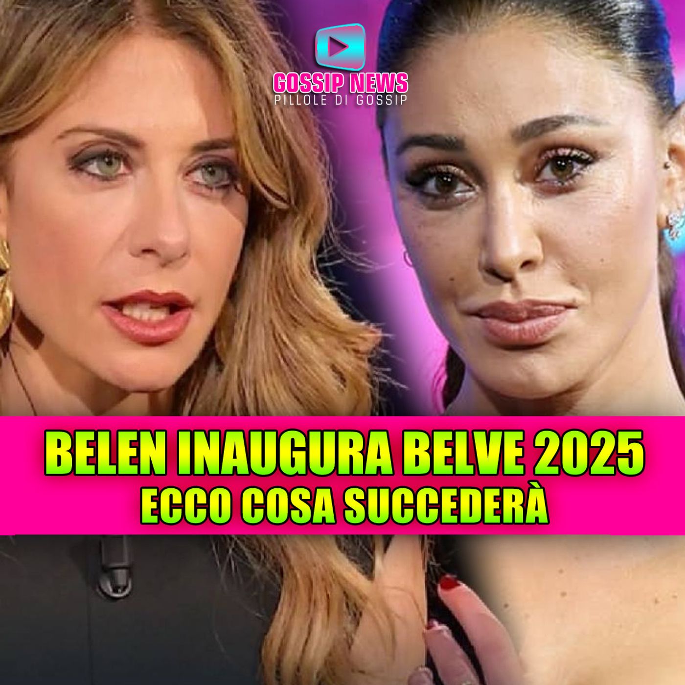 Belen Rodriguez prima ospite a Belve 2025: cosa succederà nell'intervista più attesa