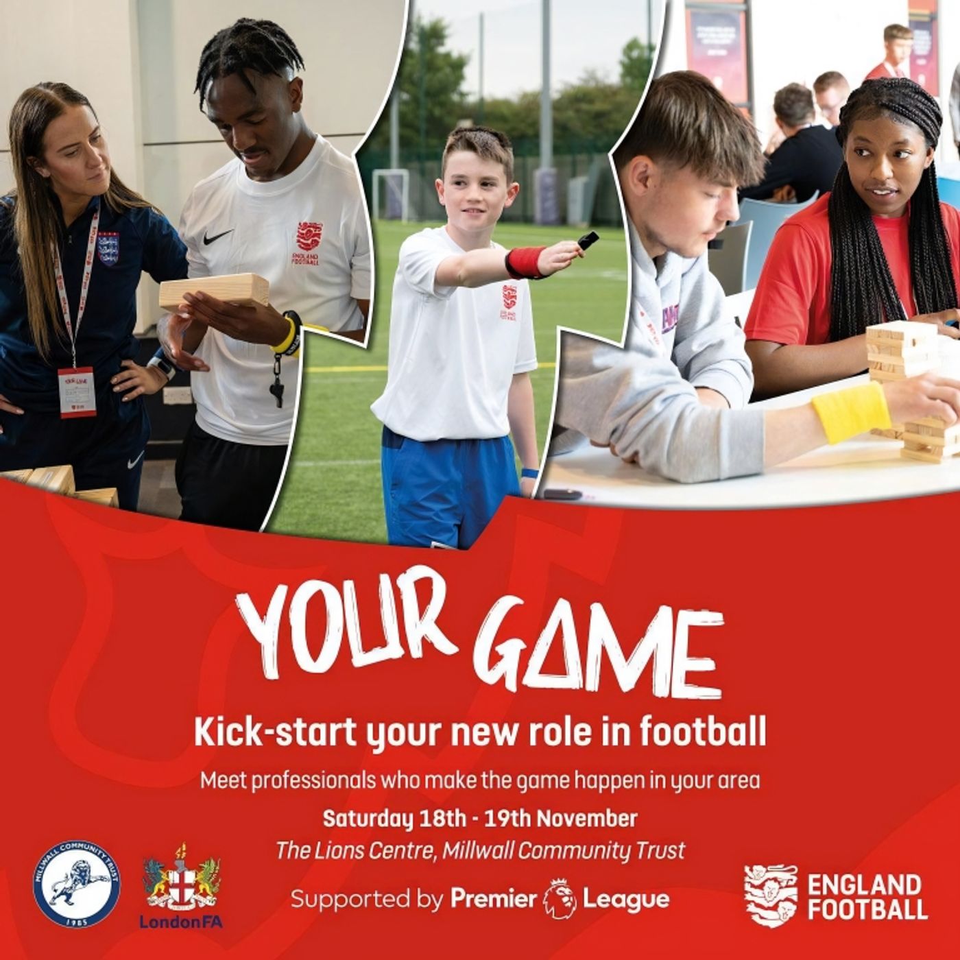 Steph Powell is interviewed on Maritime Radio about The FA YOUR GAME, a FREE two-day event on the 18th and 19th November at the Lions Centre