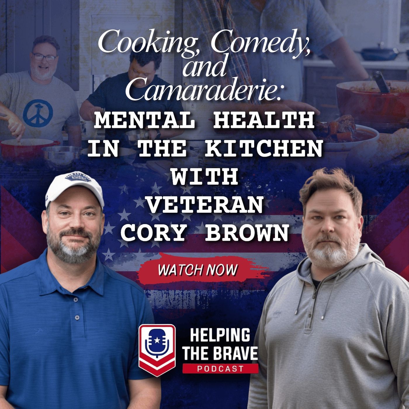 Cooking, Comedy, and Camaraderie: Mental Health in the Kitchen episode artwork