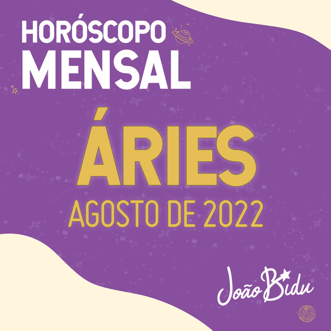 Horóscopo do Mês por João Bidu