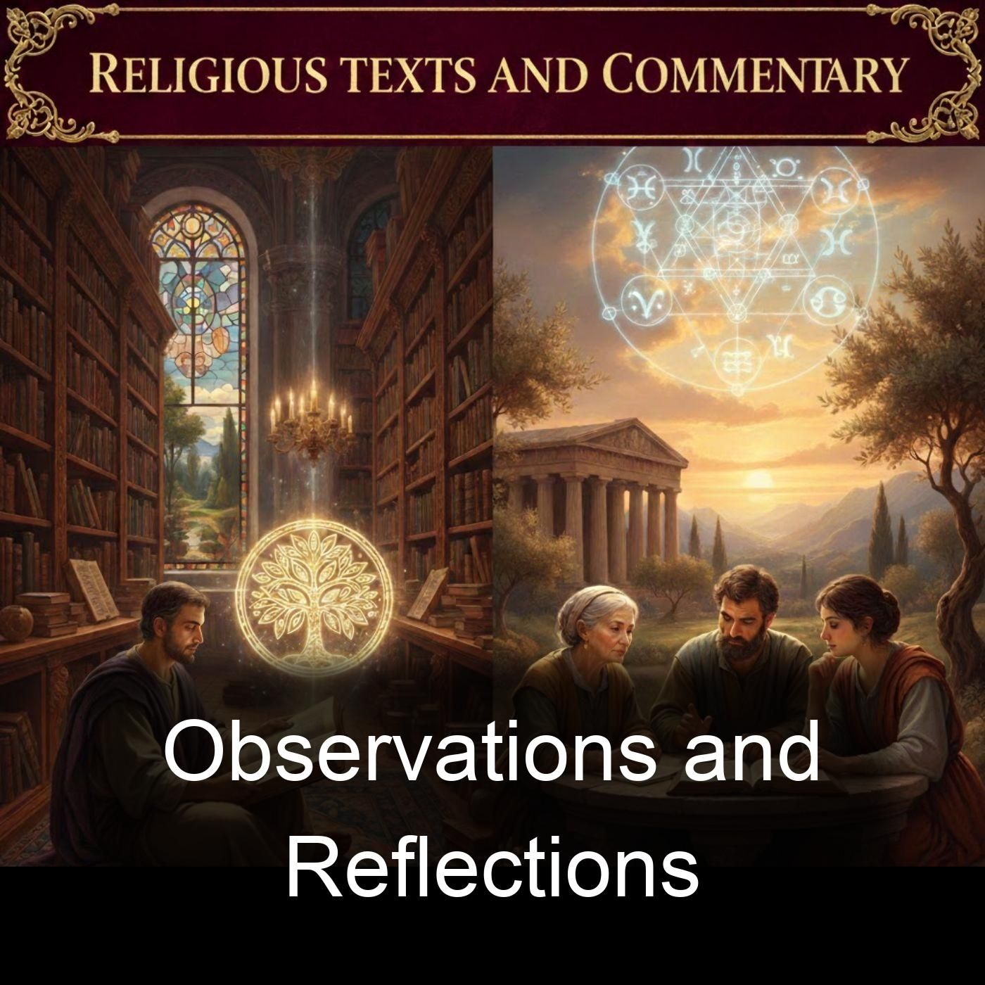 Observations and Reflections podcast artwork