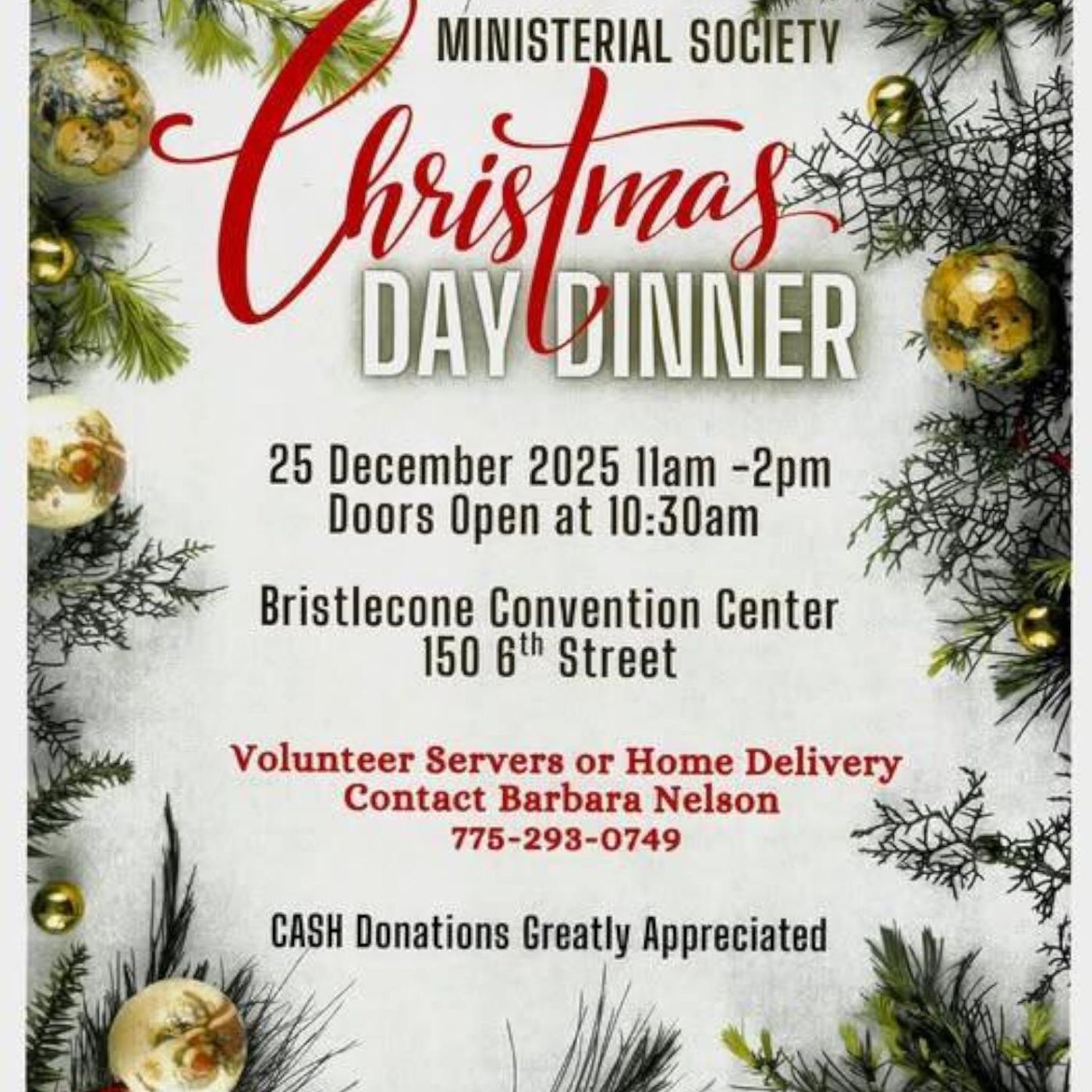 12-25 - Community Christmas Dinner today episode artwork