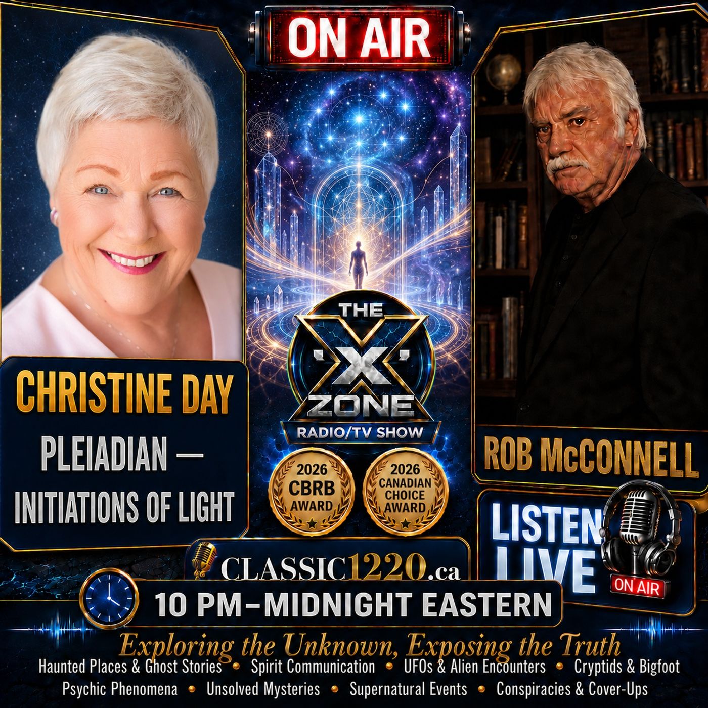 Rob McConnell Interviews - CHRISTINE DAY - Pleiadian - Initiations of Light episode artwork
