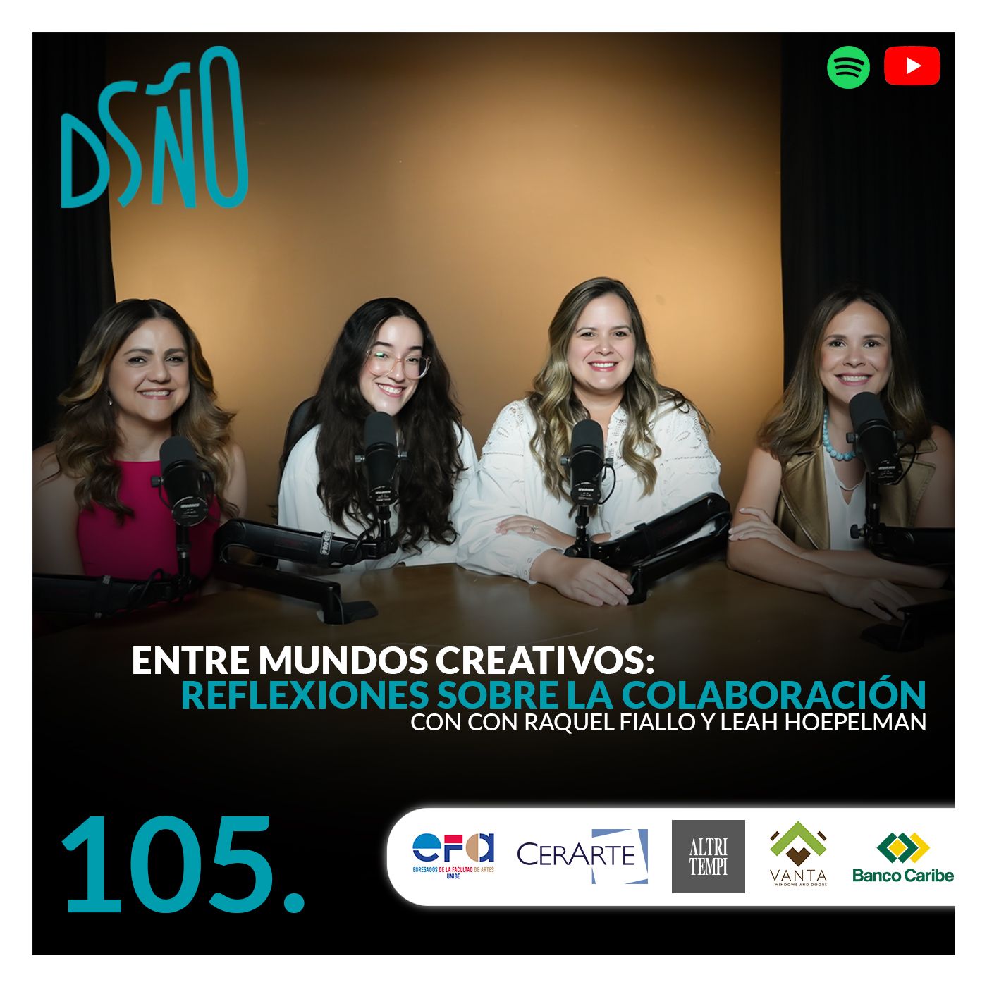 105. Entre mundos creativos: reflexiones sobre la colaboración  |  Raquel Fiallo & Leah Hoepelman