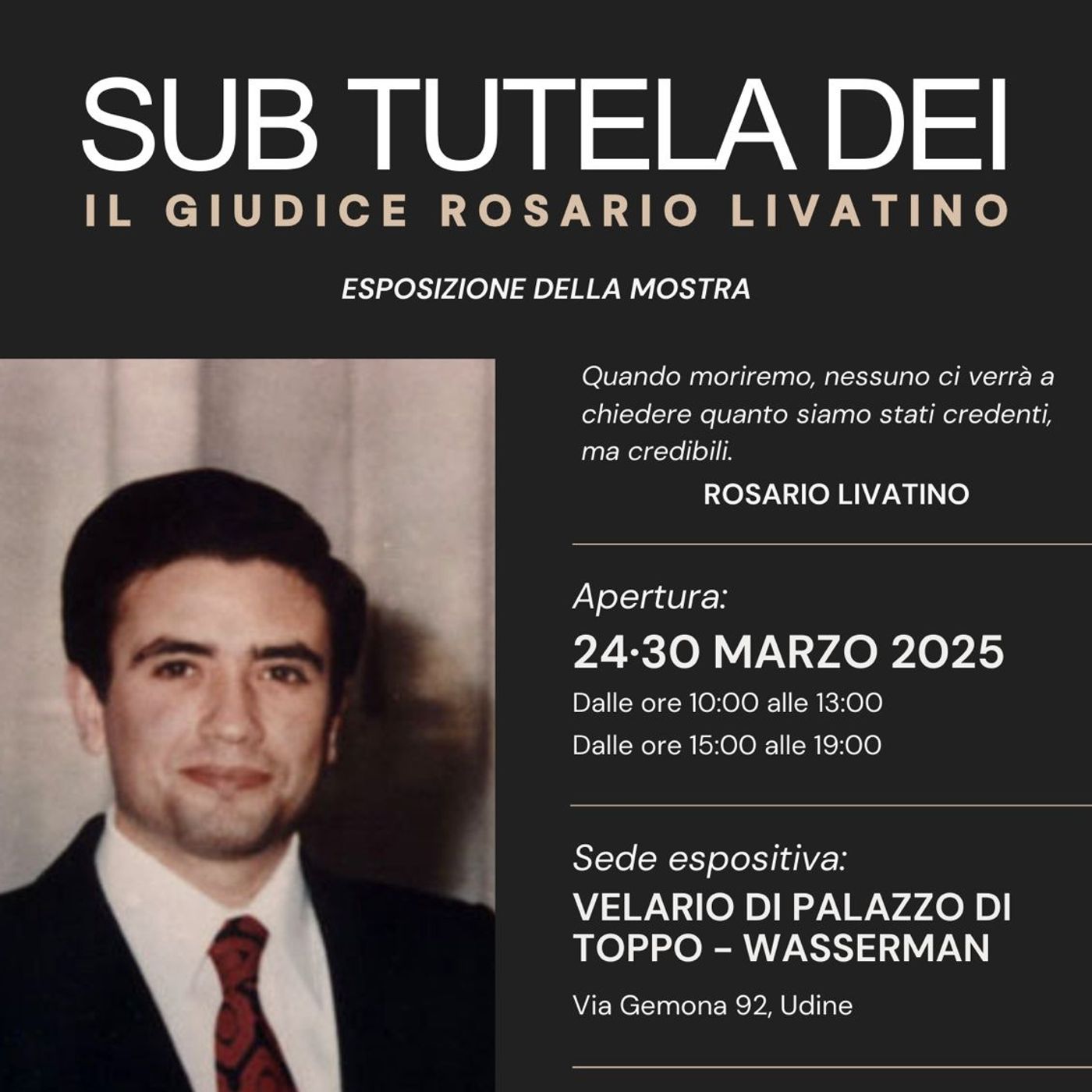 24^ puntata - Rosario Livatino, una mostra a Udine episode artwork