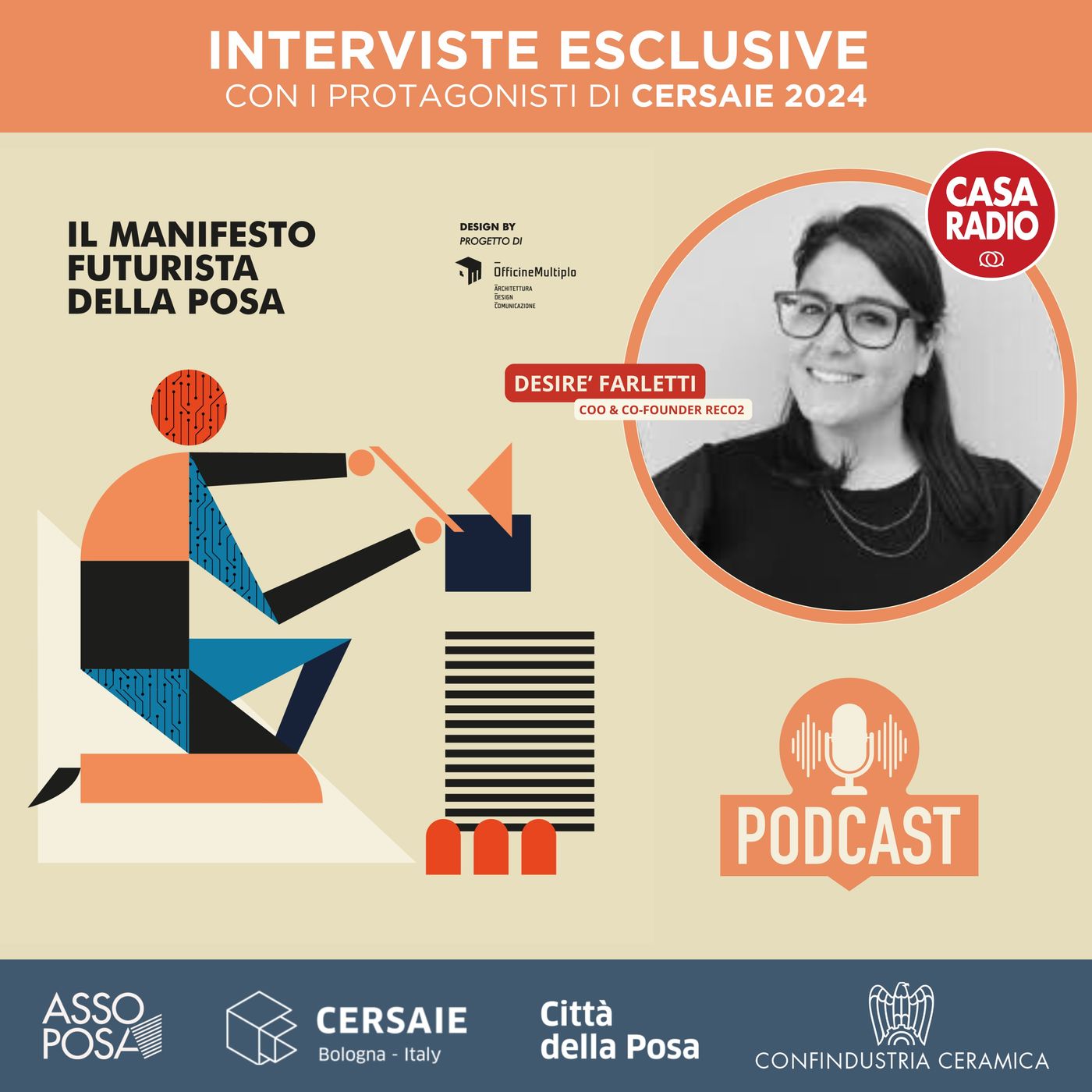 Intervista esclusiva a Desire' Farletti - COO e Co-Founder di Reco2 episode artwork