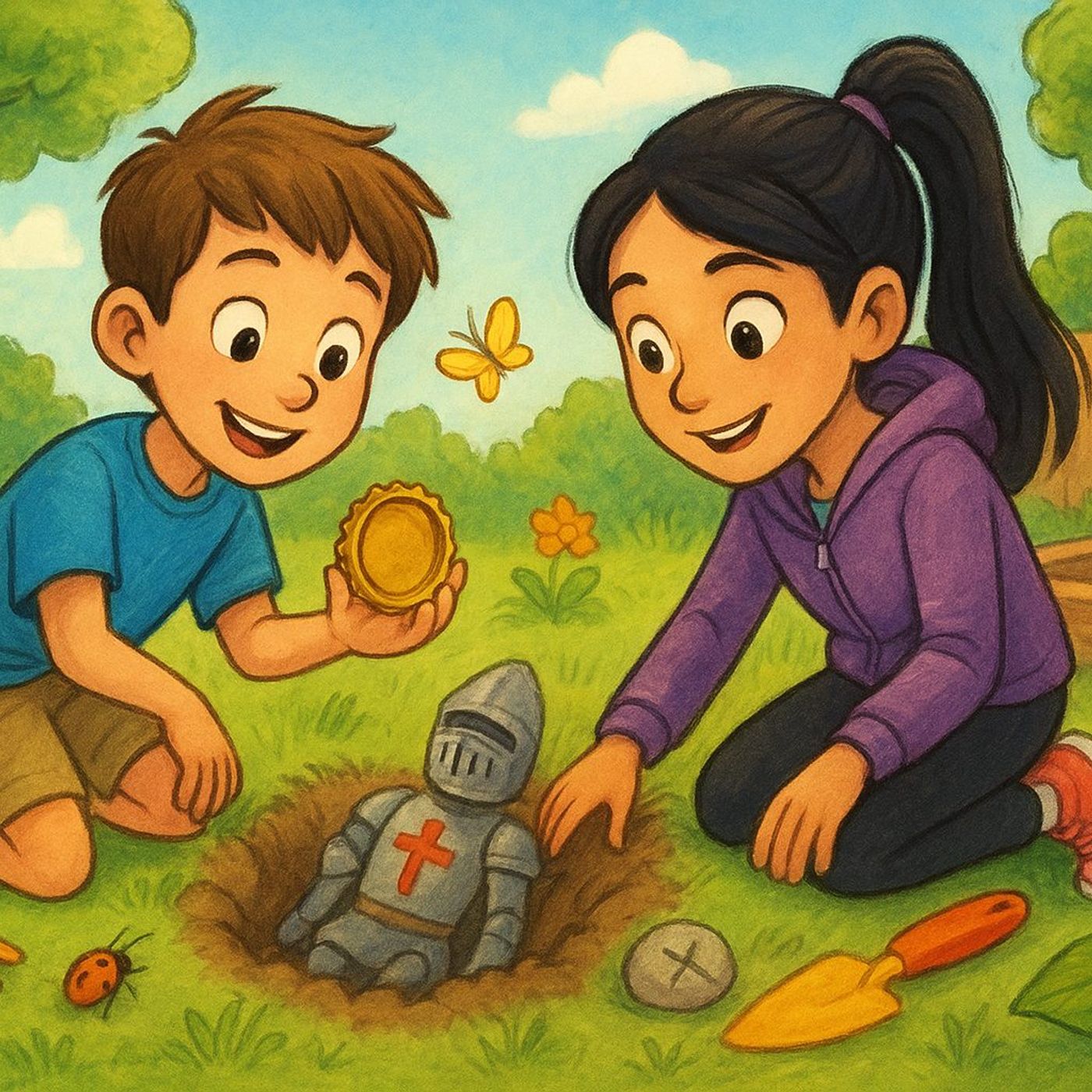 The Backyard Explorer Kids - Chapter 2 - The Bottle Cap Shield