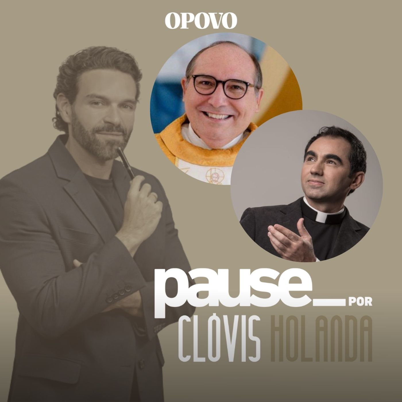 #4 - Pause recebe Padre Eugenio Pacelli e Frei Ricardo Régis | Pause por Clóvis Holanda episode artwork