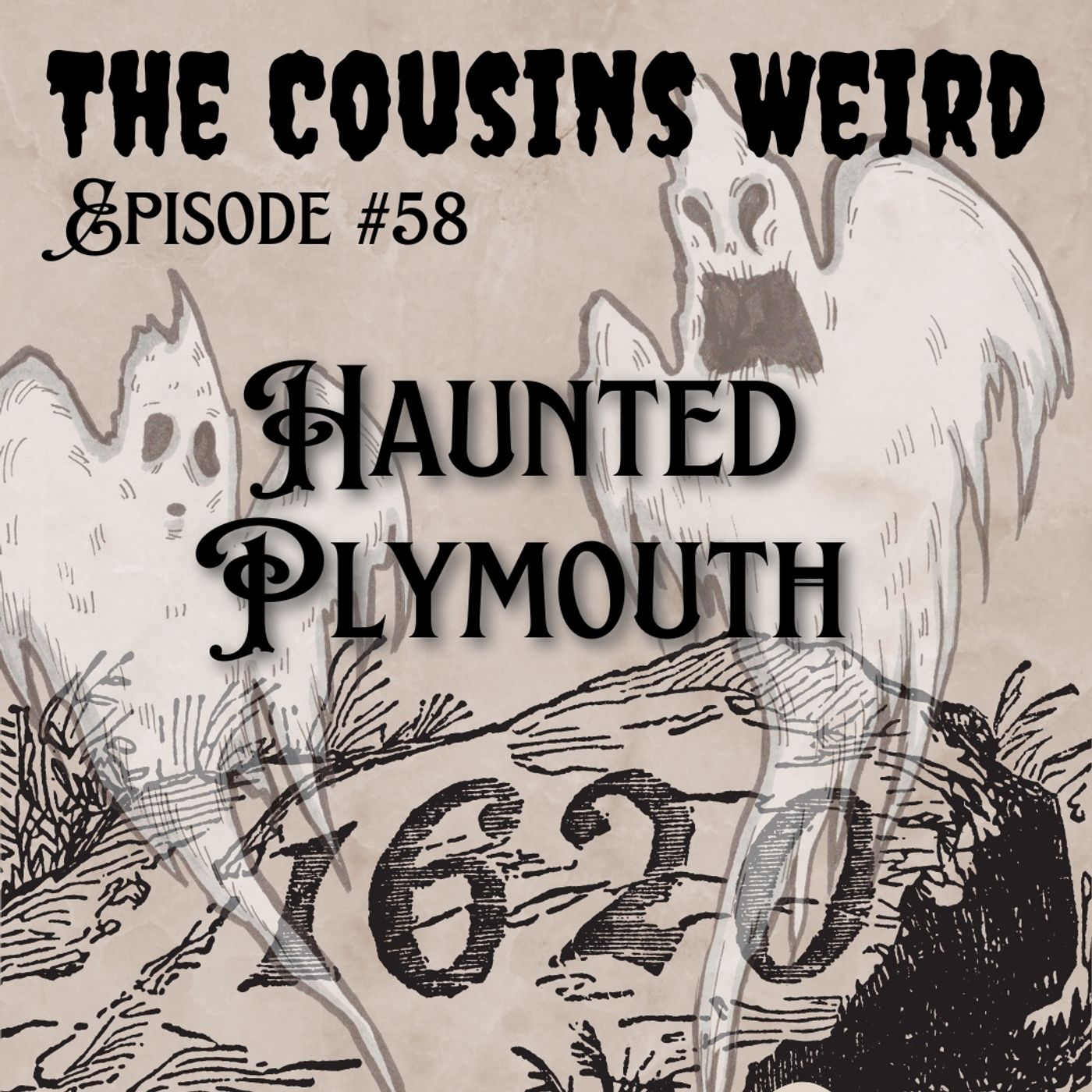 Episode #58 Haunted Plymouth episode artwork