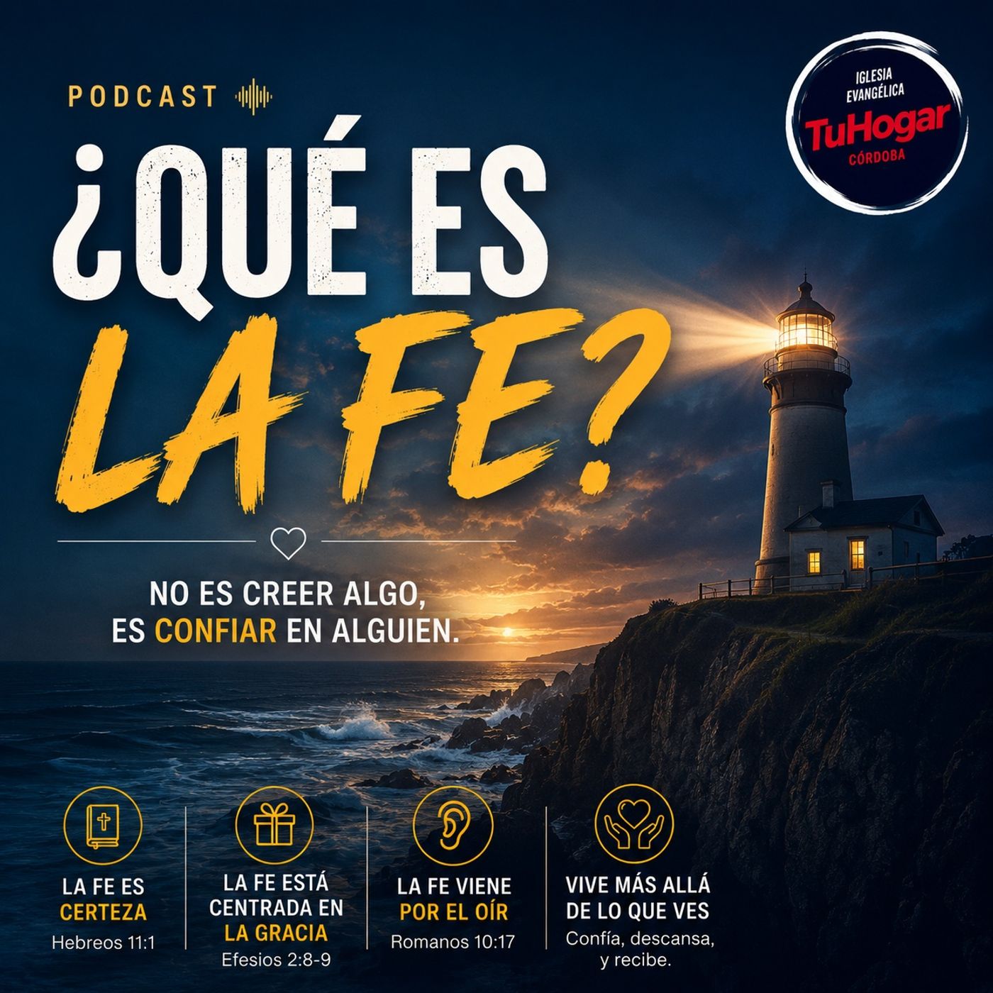 ¿QUÉ ES LA FE?- Pastor Antonio Fernández episode artwork