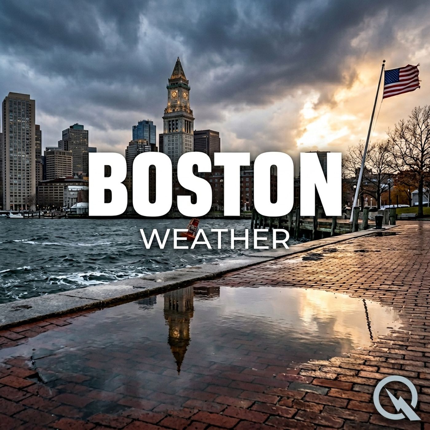 Today's Weather in Boston 04/23/26 Mostly Cloudy Morning Clearing to Sunny Afternoon Winds Gusting to 25 MPH