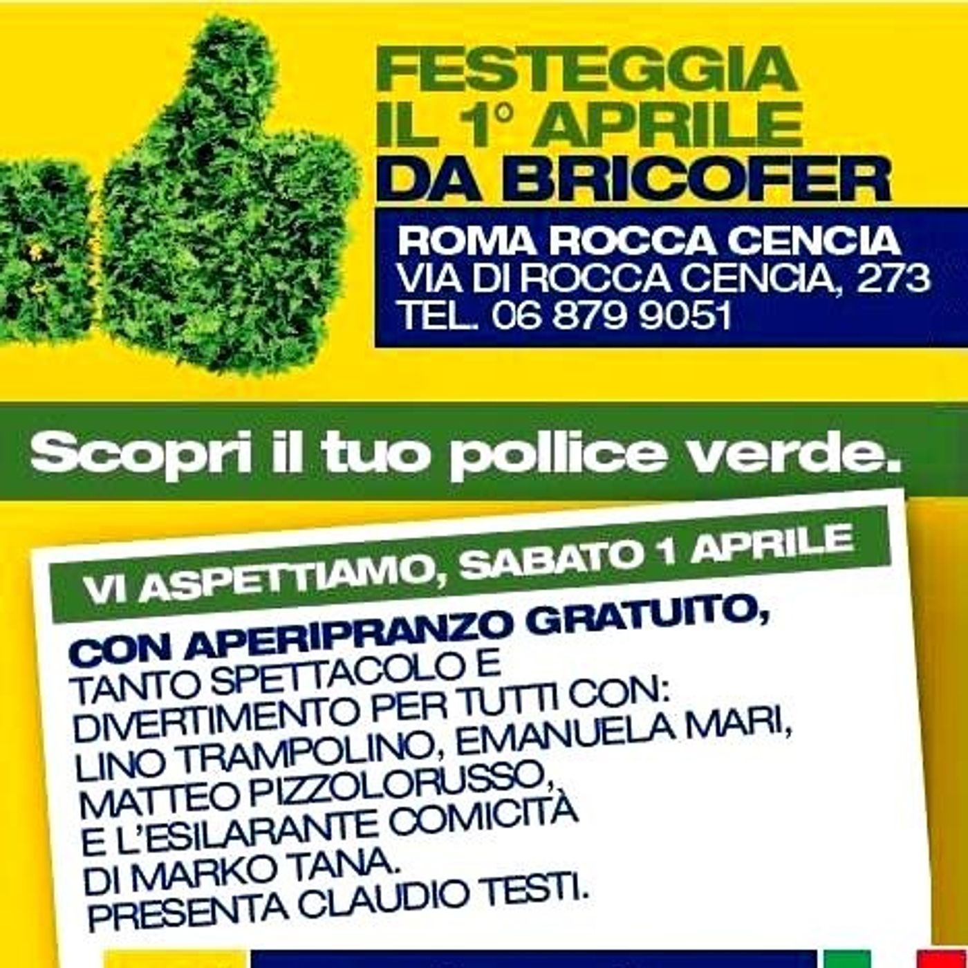 Lo show di Claudio Testi