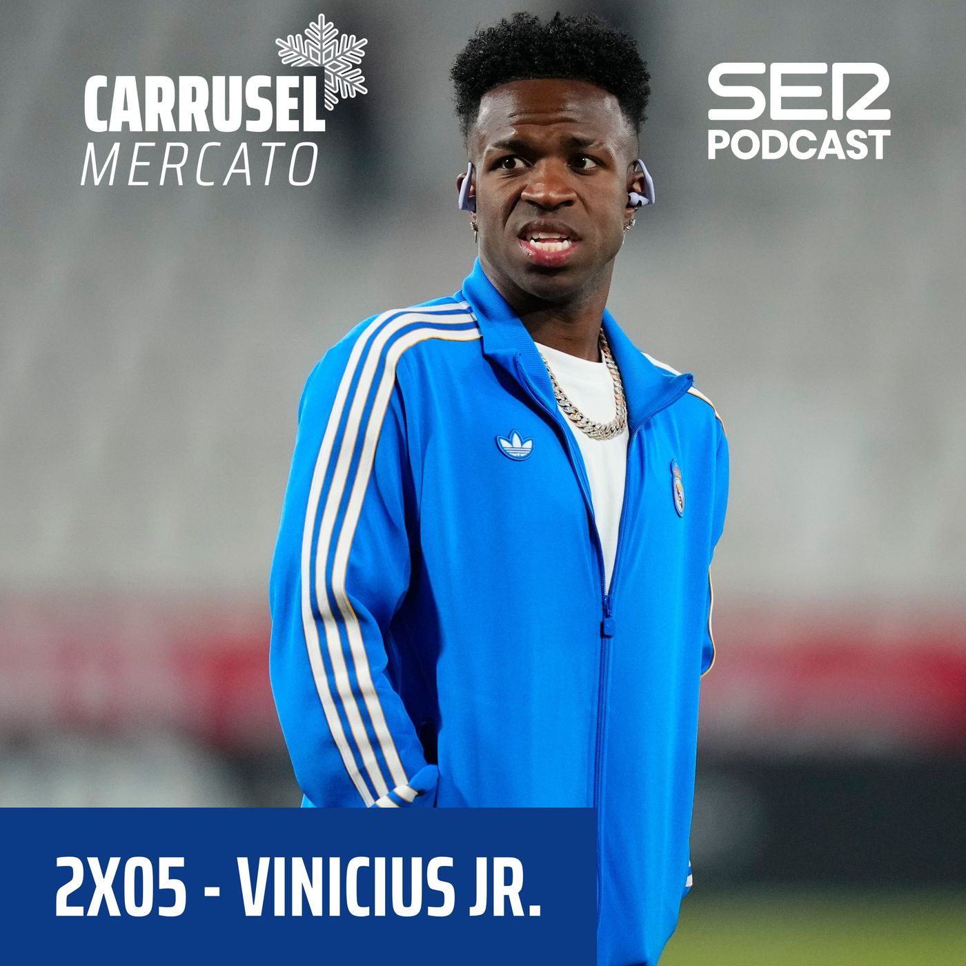 Carrsel Mercato Invierno | El Real Madrid espera reactivará la renovación de Vinicius este enero 2x05