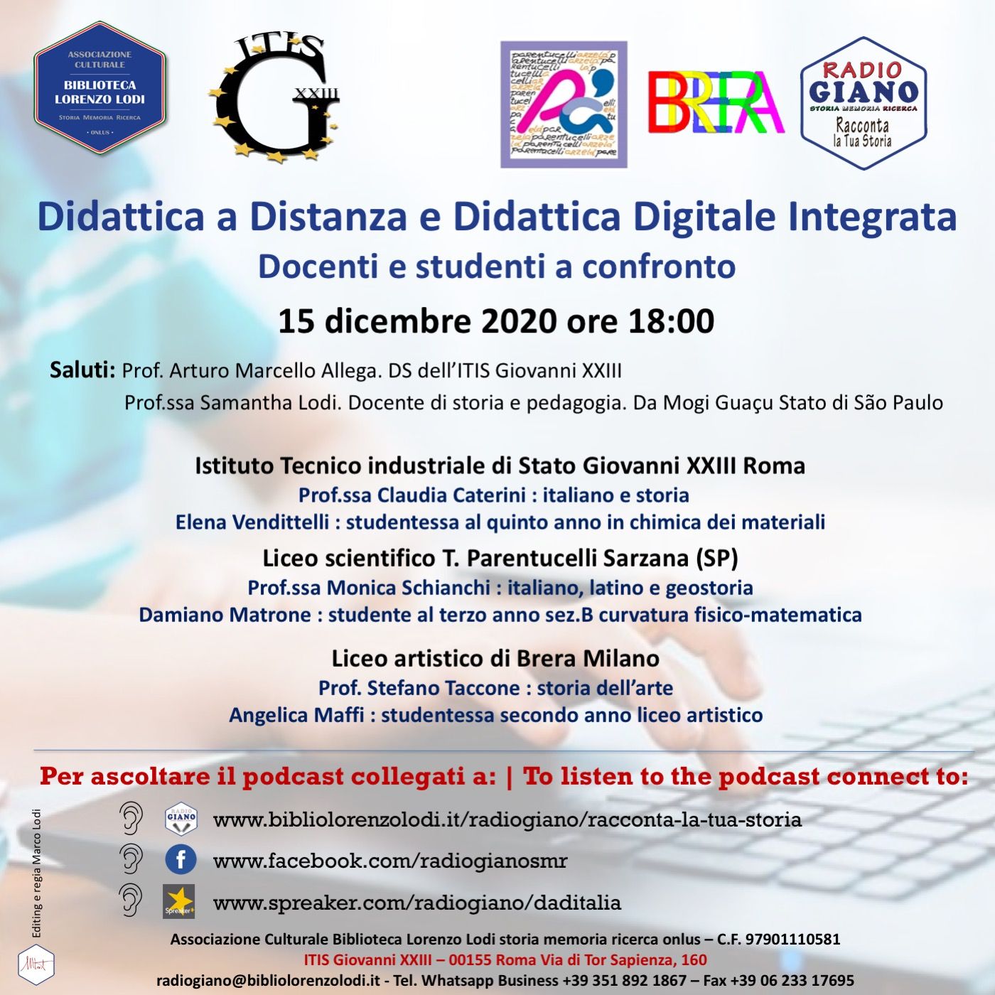 Didattica a Distanza e Didattica Digitale Integrata | Docenti e studenti a confronto episode artwork