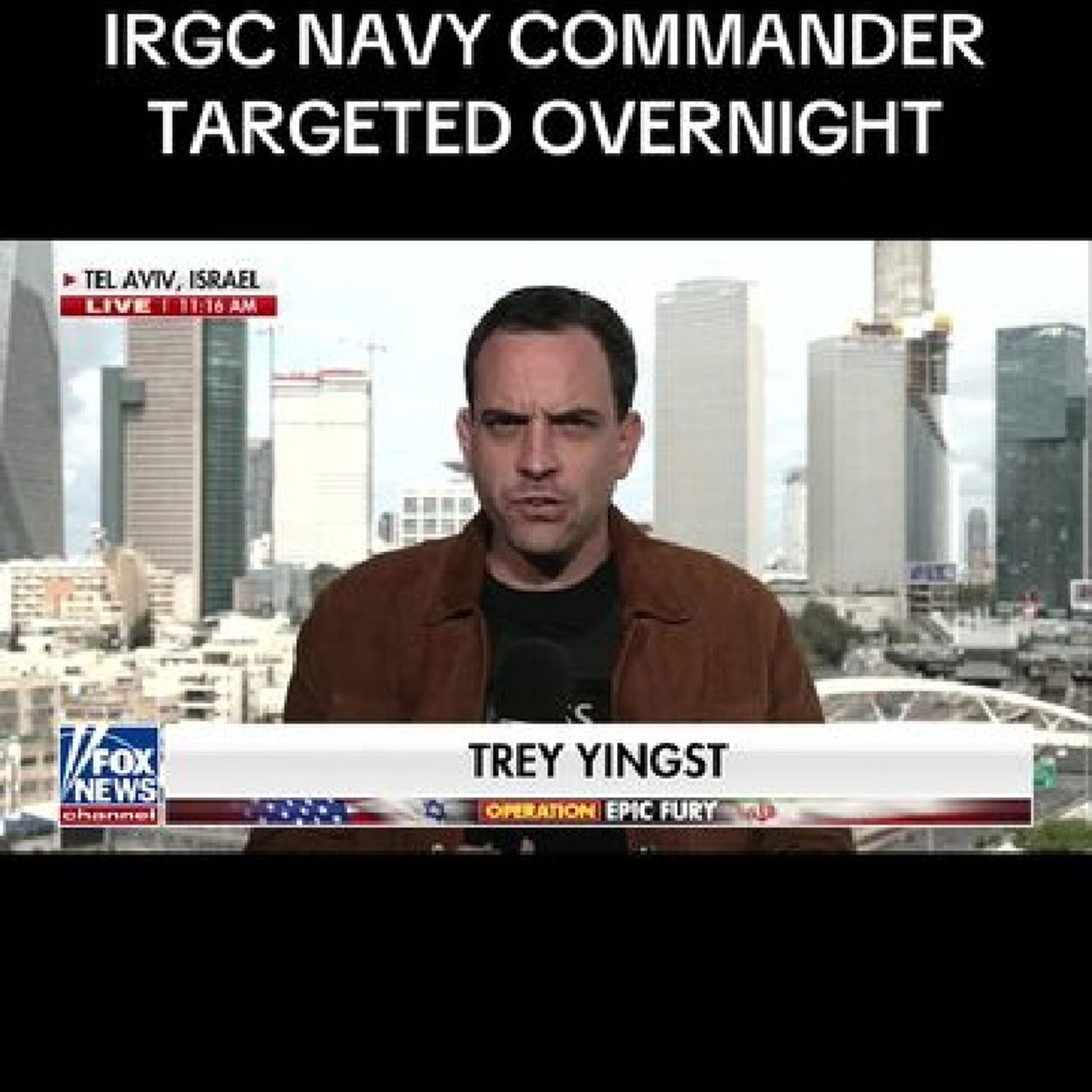 A top IRGC navy commander was struck overnight in southern Iran. episode artwork