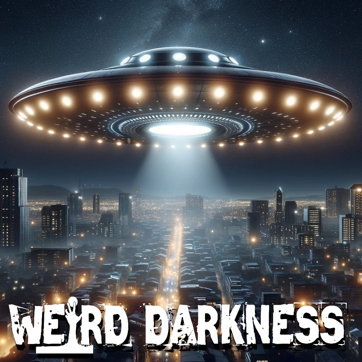 cover of episode “ALIEN RACES That Have Contacted EARTH” and More Freaky True Stories! #WeirdDarkness