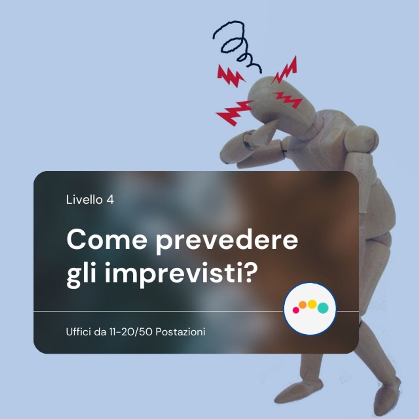 166 👍🏻PREVEDERE gli IMPREVISTI … e gestirli (ufficio 11 – 20/50 postazioni) episode artwork