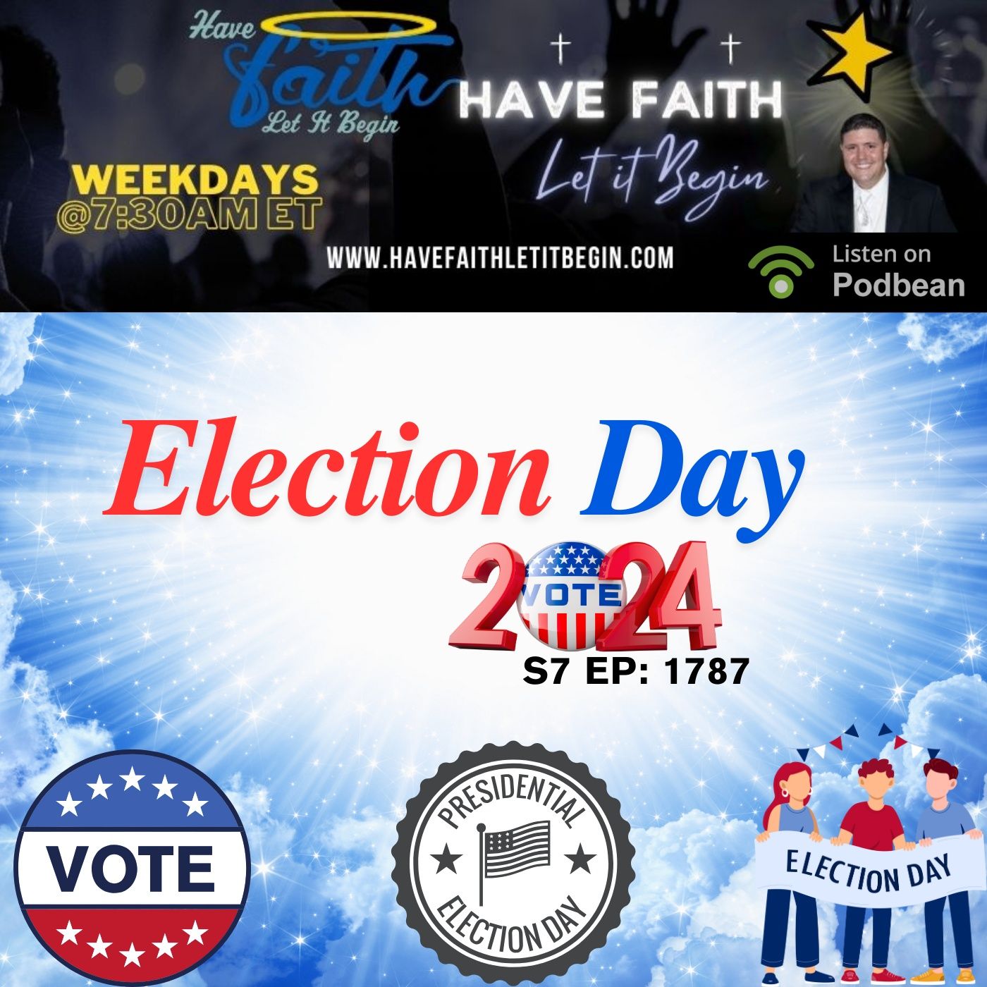 S7Ep:1787 Happy Election Day 2024 S7Ep:1787 Happy Election Day 2024