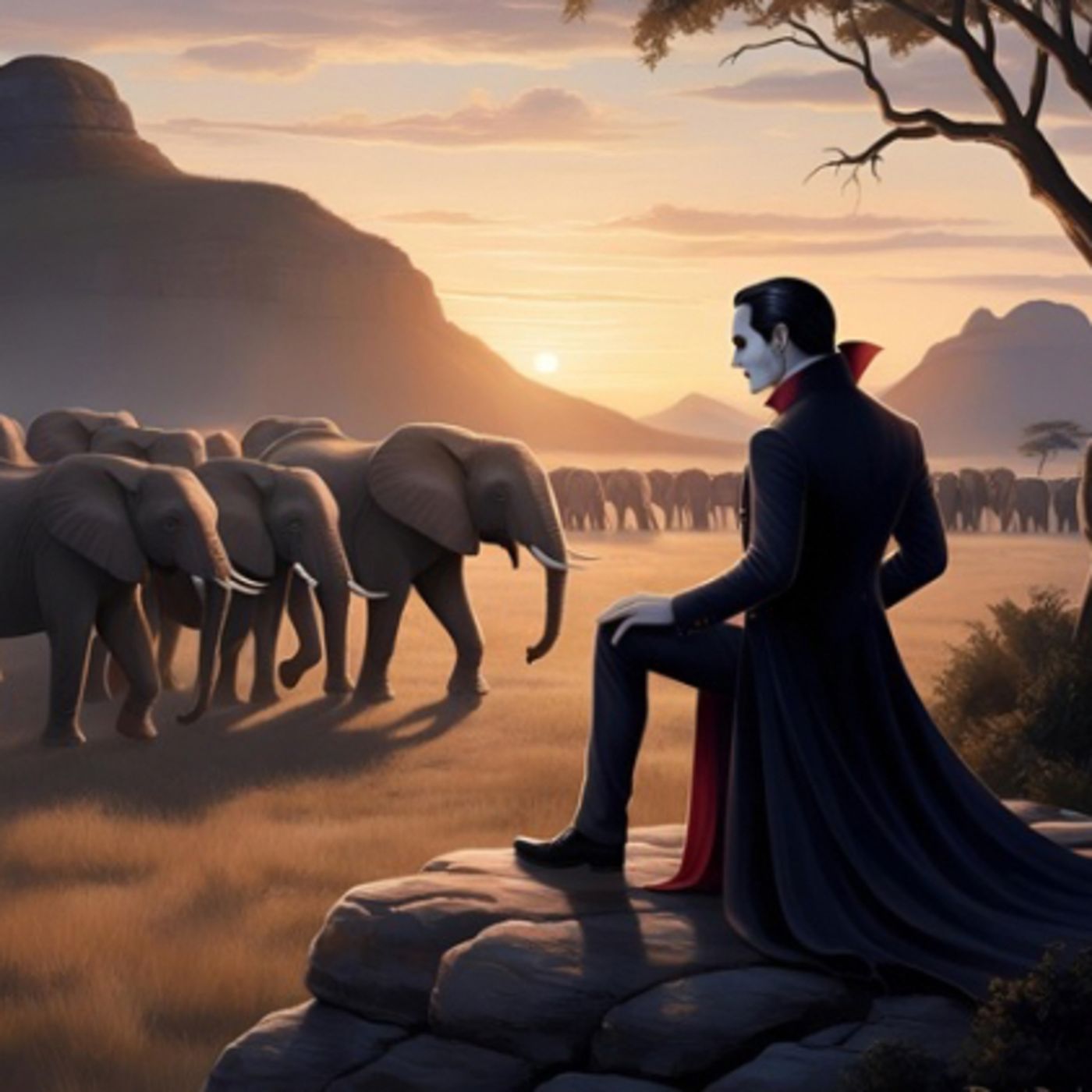 David el vampiro en Africa.