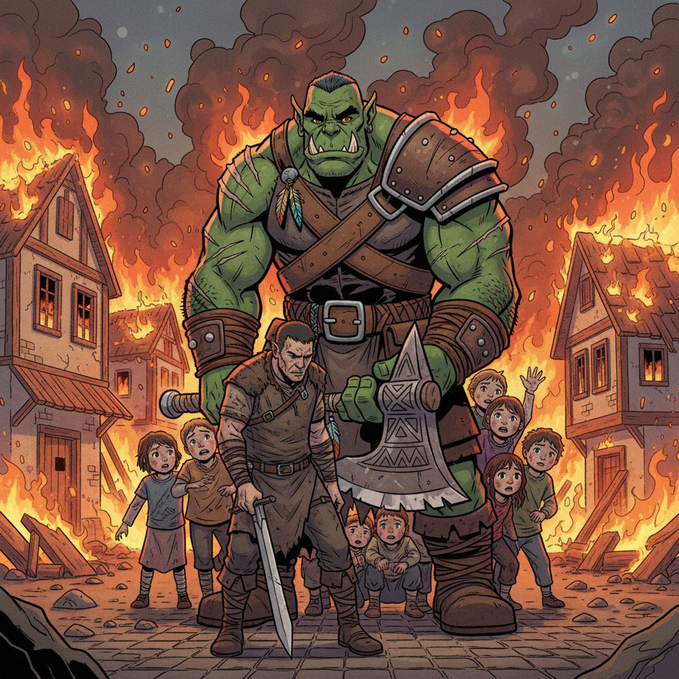 Durok and the Brand Shei Fire | A Story of Strength and Mercy episode artwork
