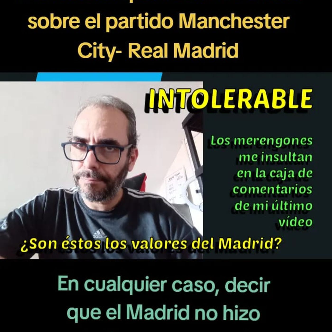 Intolerable. Recibo insultos por parte de los merengones episode artwork