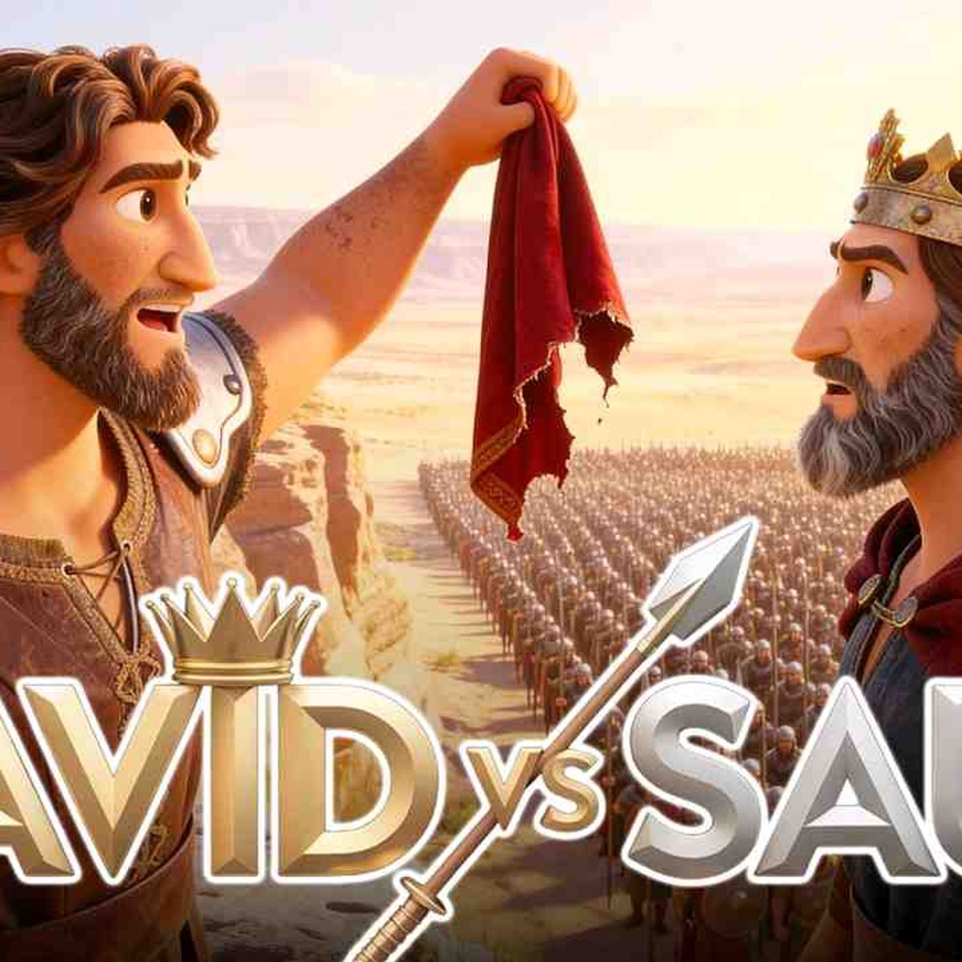 Why David Forgave Saul _ The Fugitive of Israel _ Stunning 3D Bible Story