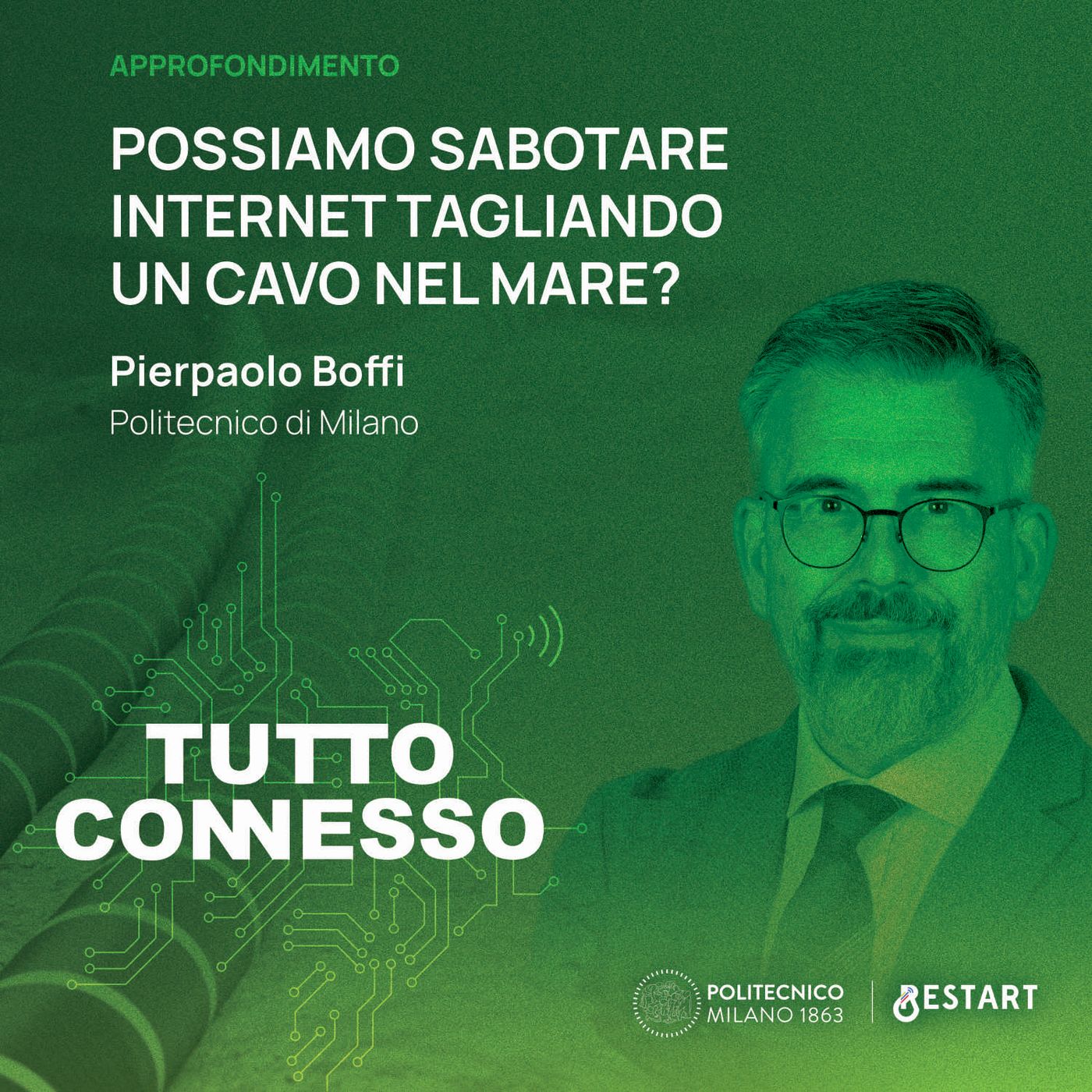 Possiamo sabotare Internet tagliando un cavo nel mare? Con Pierpaolo Boffi