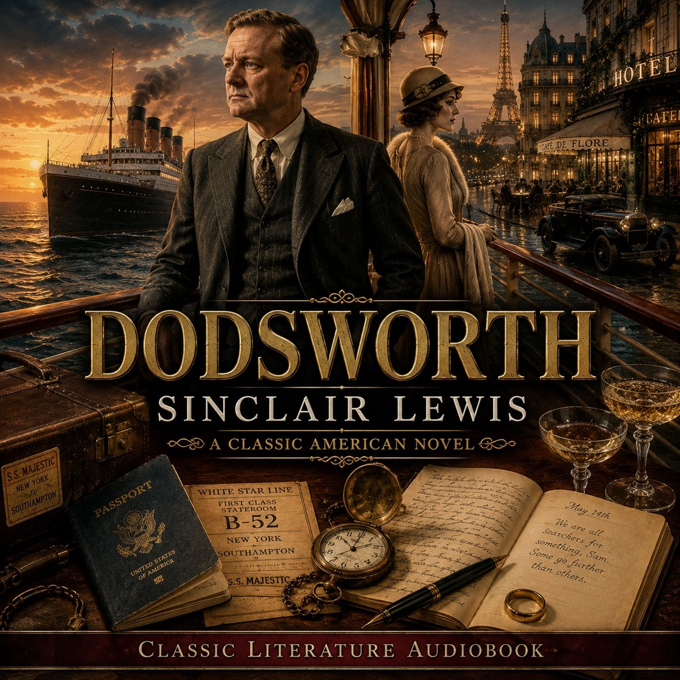 Dodsworth by Sinclair Lewis | Classic American Literature Audiobook Part 1 episode artwork