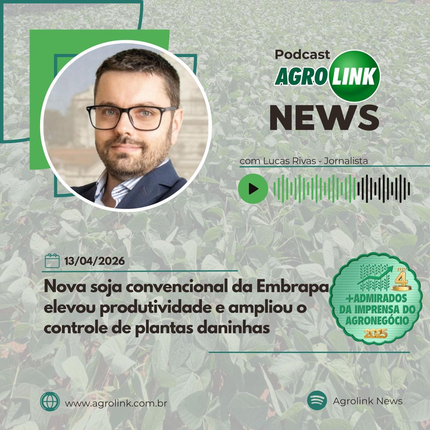 Crédito rural empresarial atinge R$ 404 bilhões no Plano Safra 25/26 episode artwork