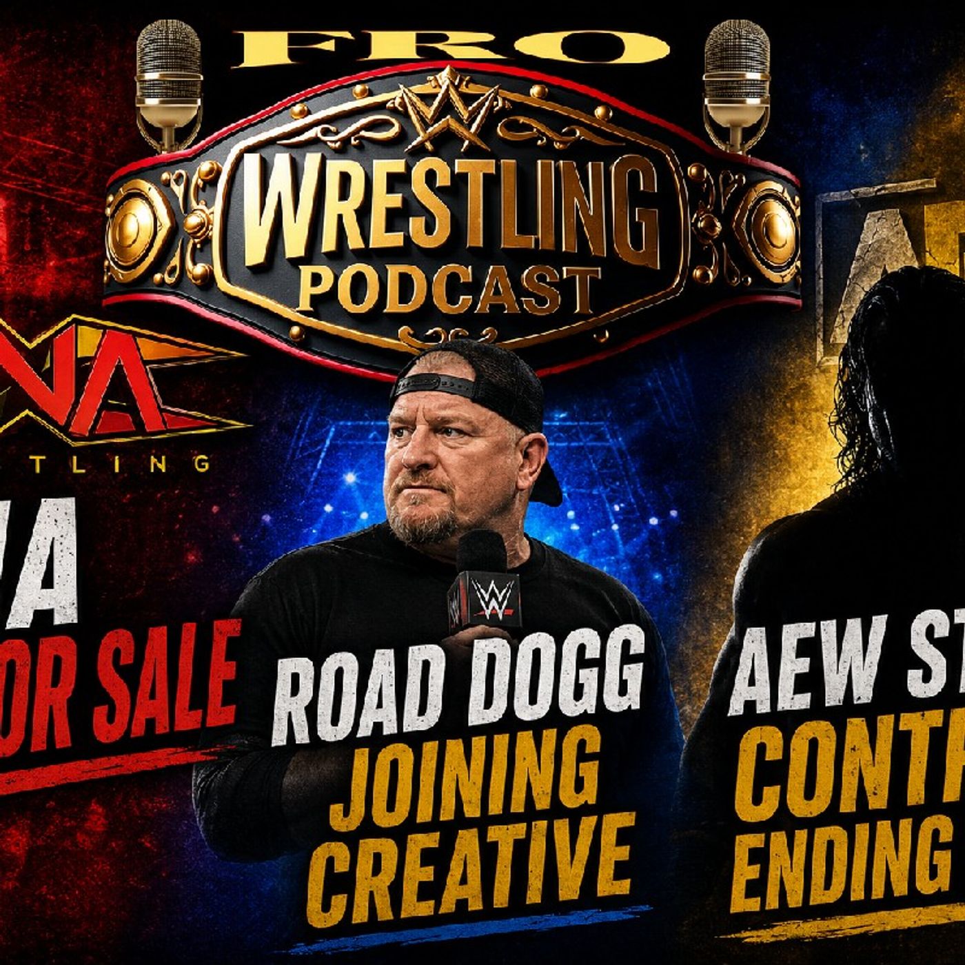 TNA NOT FOR SALE - Road Dogg Joining Creative - AEW Star's Contract Ending Soon episode artwork