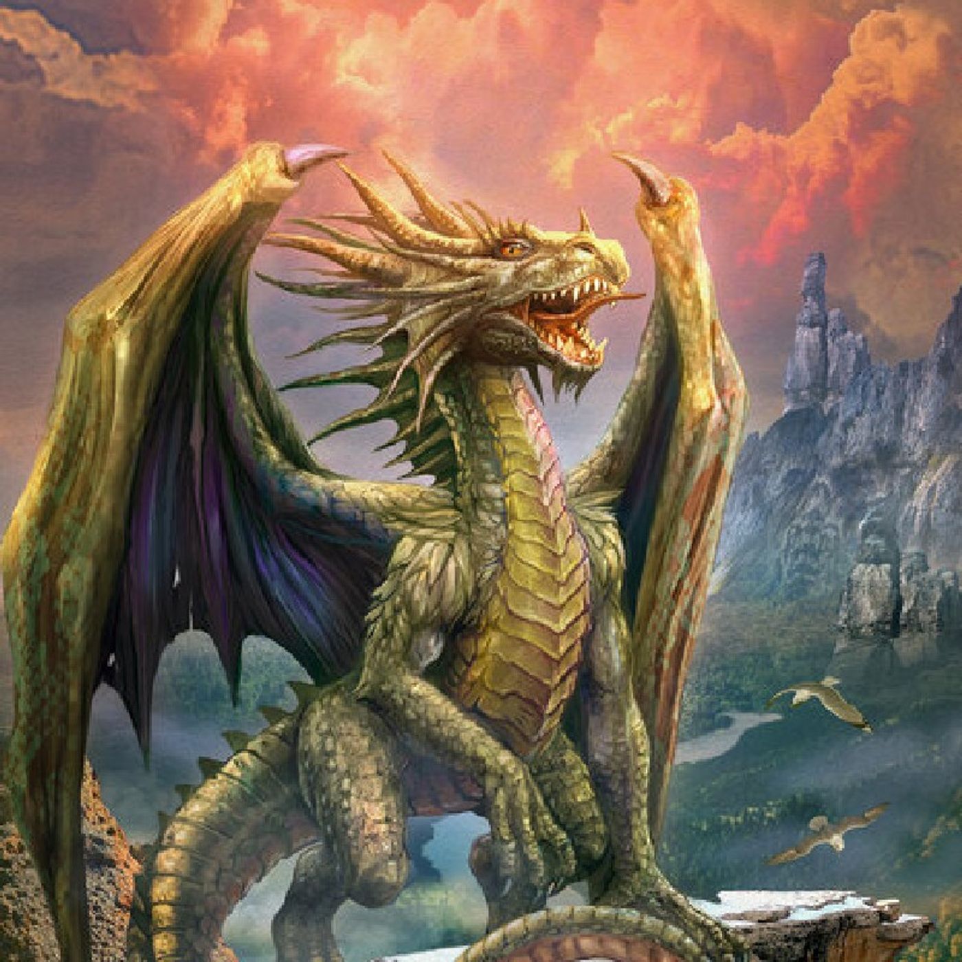 The dragon episode artwork