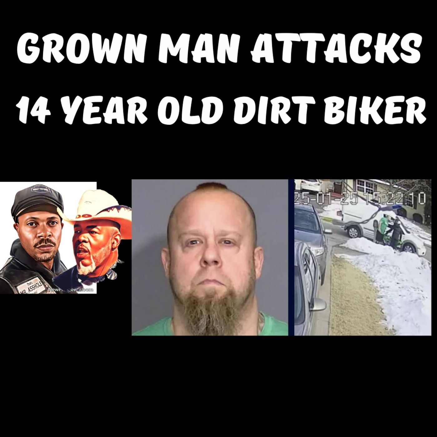 Grown Man Attacks 14 Year Old Dirt Biker