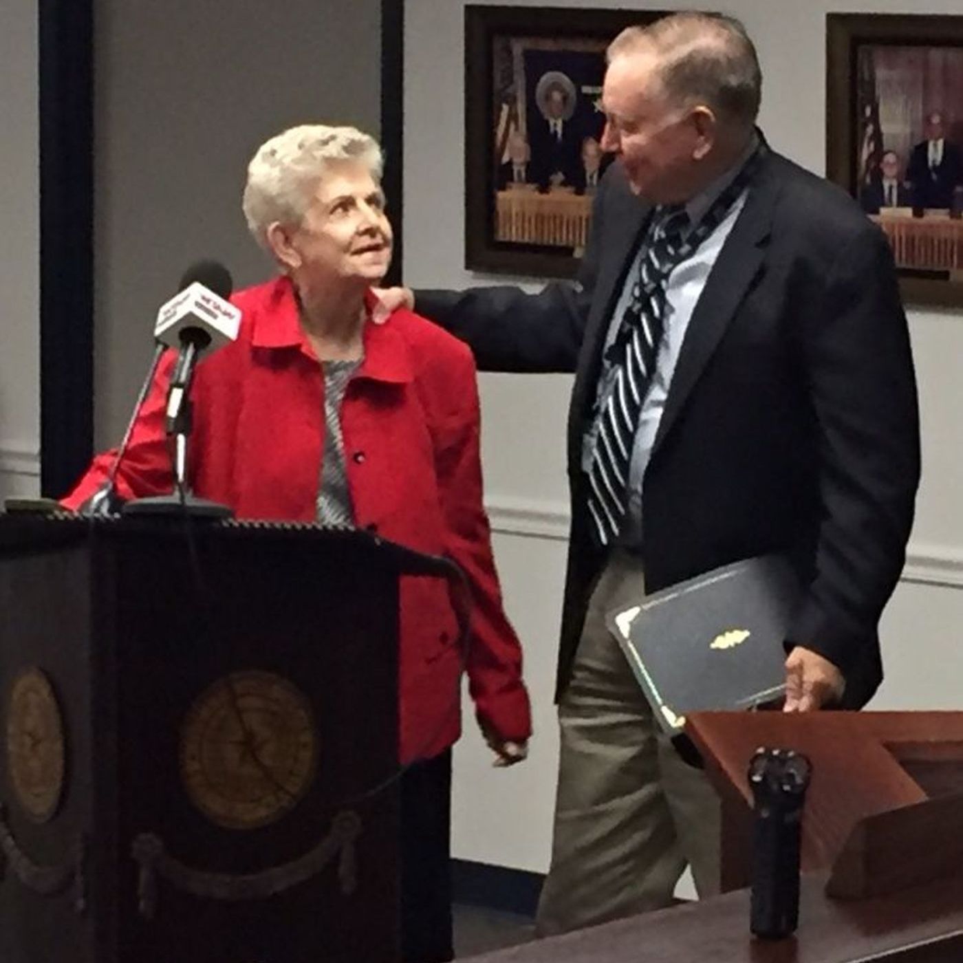 Tribute to a 54 year Brazos County employee who recently died