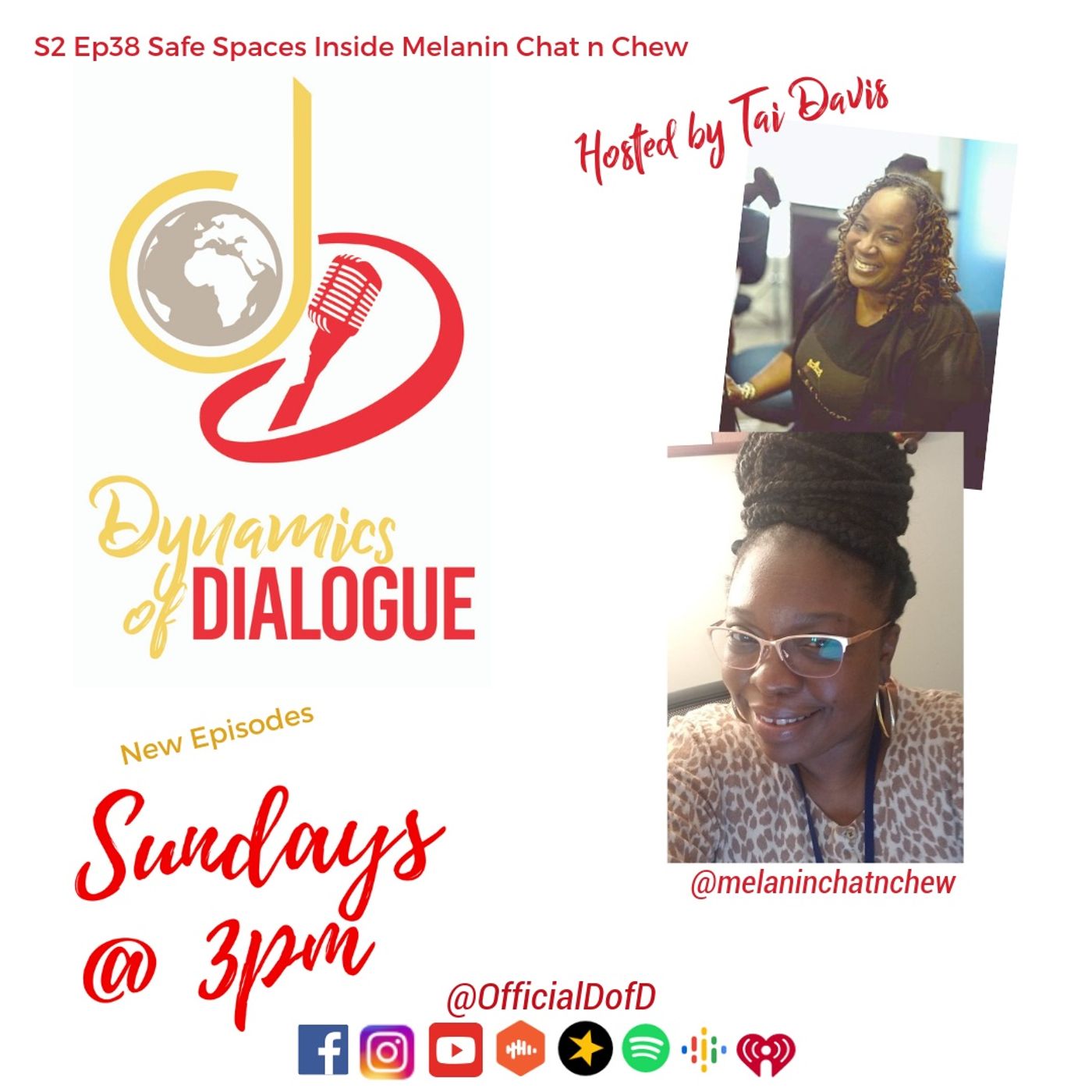 S2 Ep38 Safe Spaces Inside Melanin Chat n Chew S2 Ep38 Safe Spaces Inside Melanin Chat n Chew