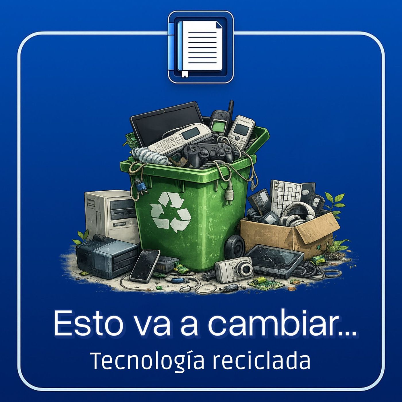 Esto va a cambiar. Tecnología reciclada