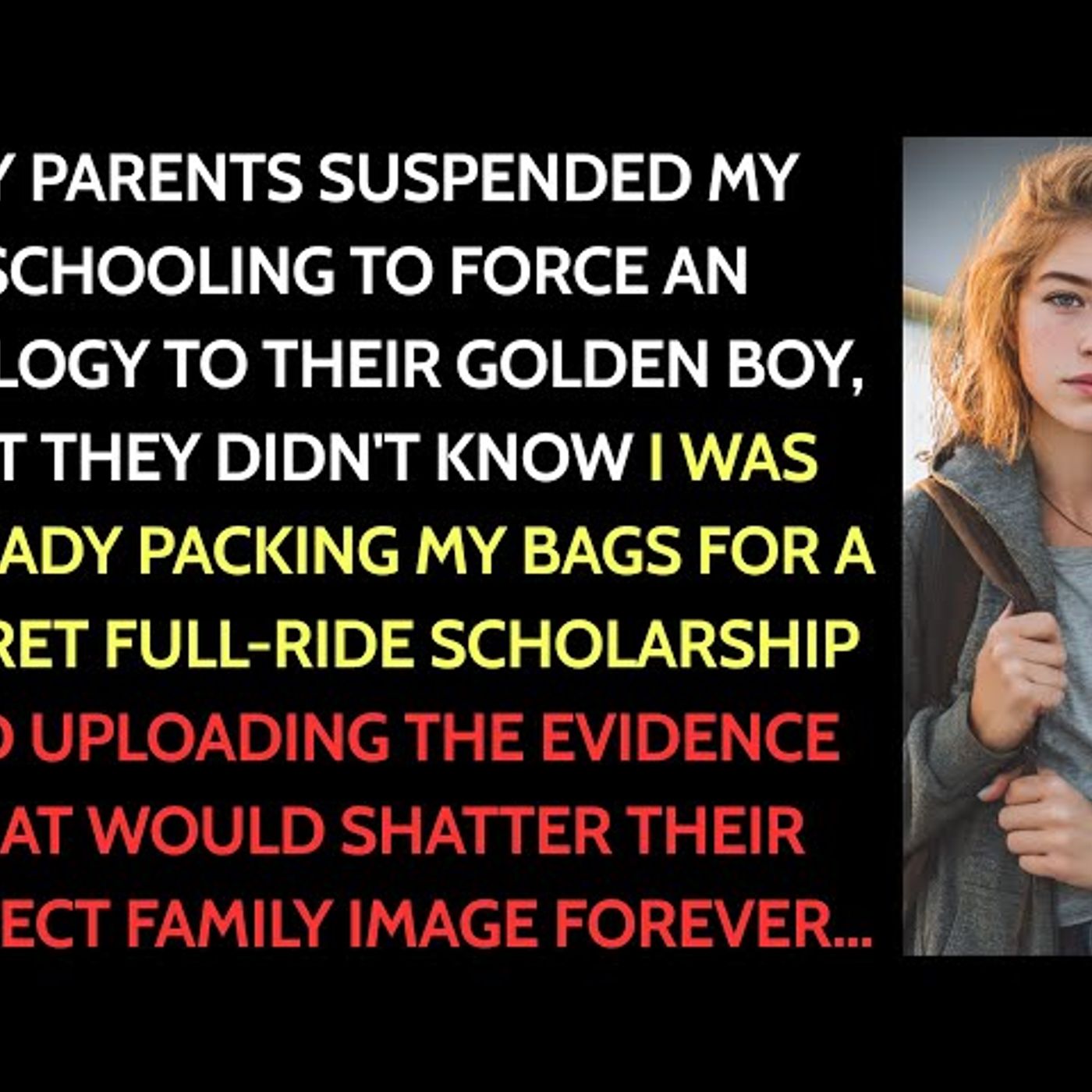My parents suspended my schooling until I apologized to their beloved golden boy. So I... episode artwork