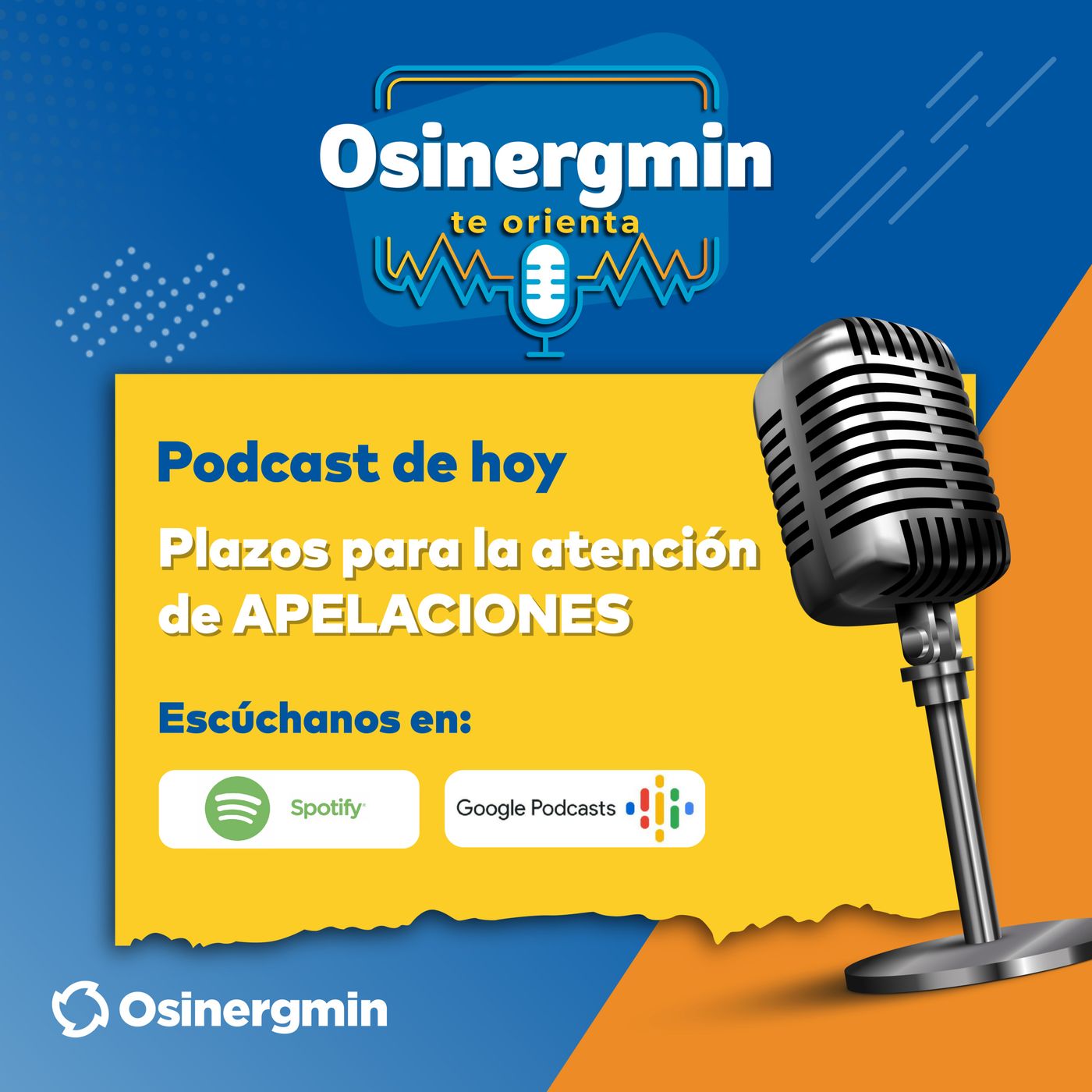Podcast de Osinergmin