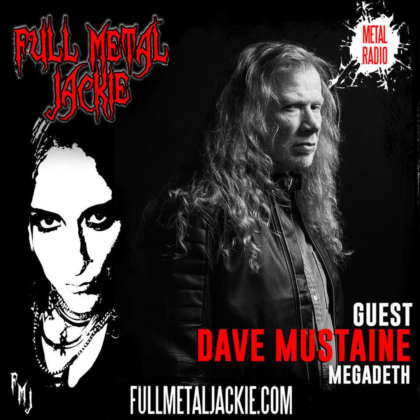 Dave Mustaine of Megadeth on the FMJ RADIO SHOW ! episode artwork