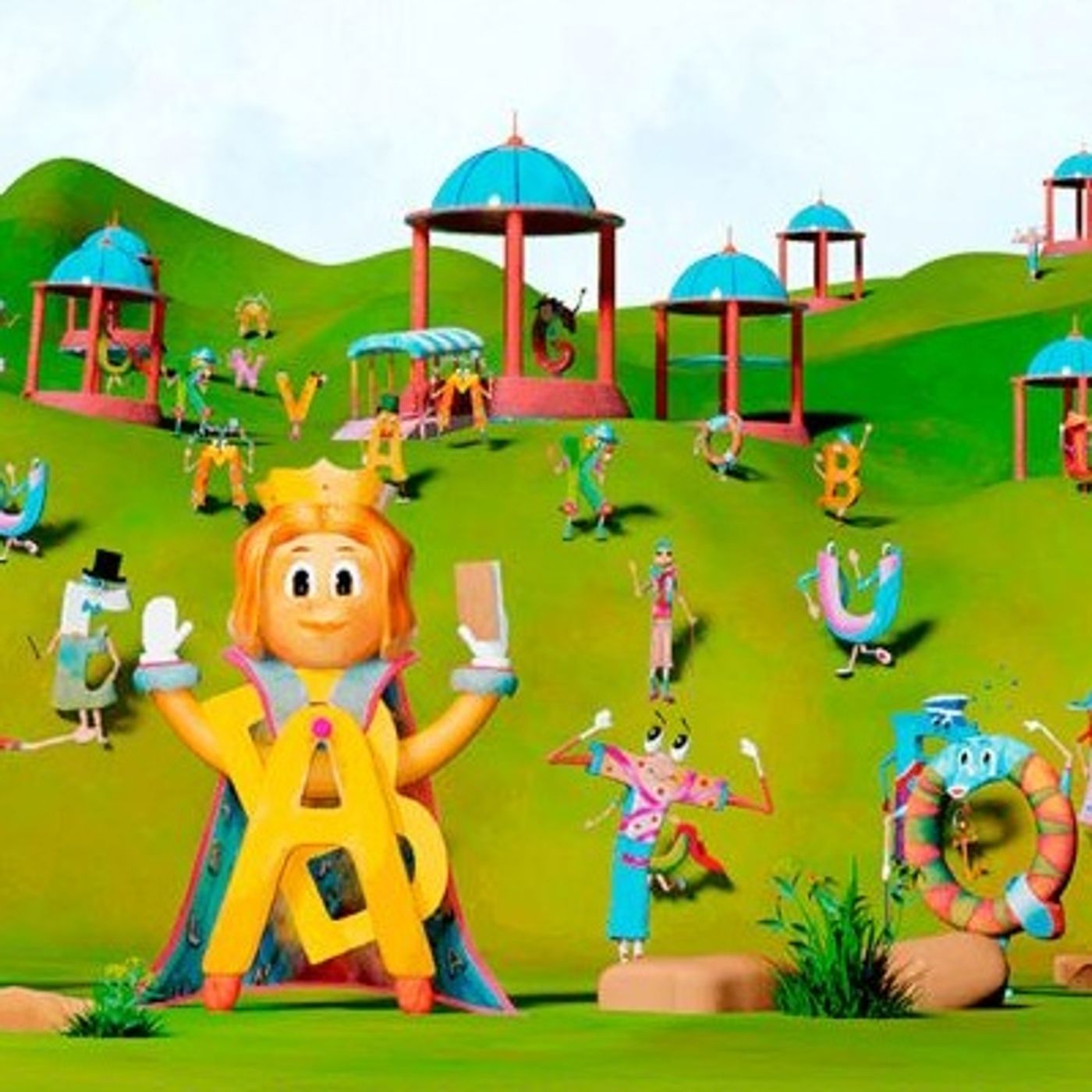 HISTORIA DEL REY ABC (1ªParte) 👑  El Pais de las letras 📚 Regalo video cuento 🔤