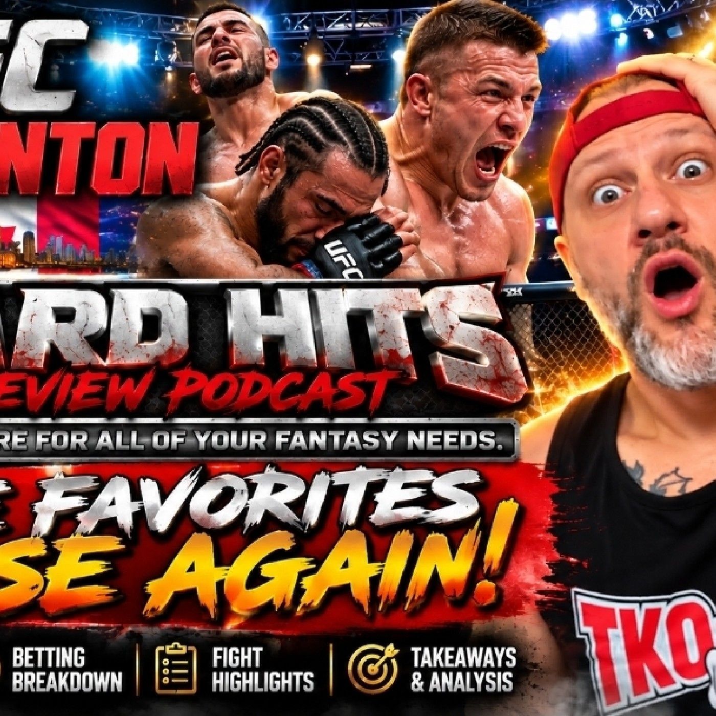 UFC Edmonton | Reactions and Betting Breakdown episode artwork