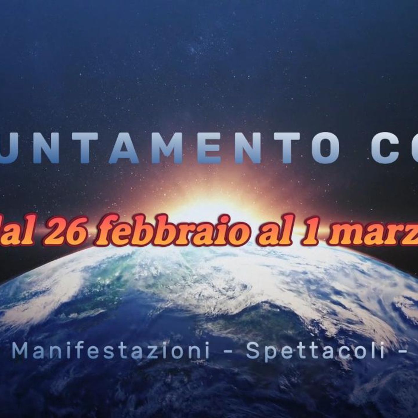 «Appuntamento con...» Eventi – Manifestazioni – Spettacoli – Incontri – dal 26 febbraio al 1 marzo 2026 episode artwork