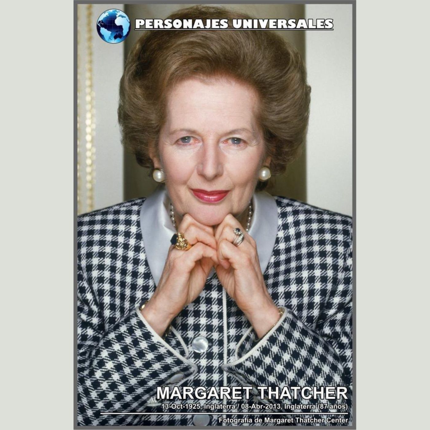 Margaret Thatcher Biografía 101 de Personajes Universales por Carlos Laya episode artwork