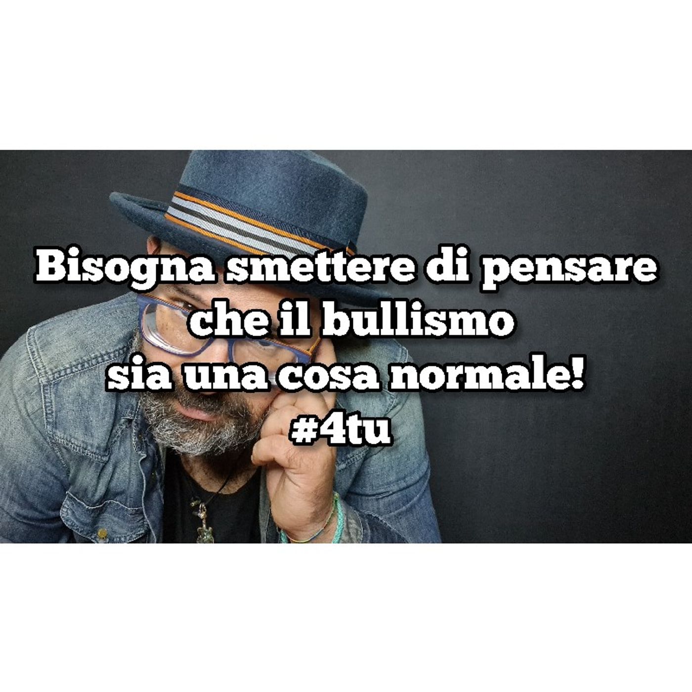 Episodio 1389 - Bisogna smettere di pensare che il bullismo
sia una cosa normale!
#4tu #notte #pensieri #bullismo episode artwork