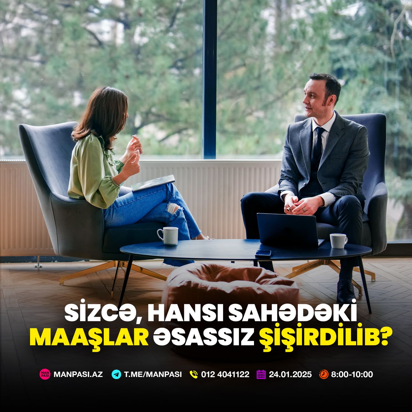 Sizcə, hansı sahədəki maaşlar əsassız şişirdilib? 24.01.2025