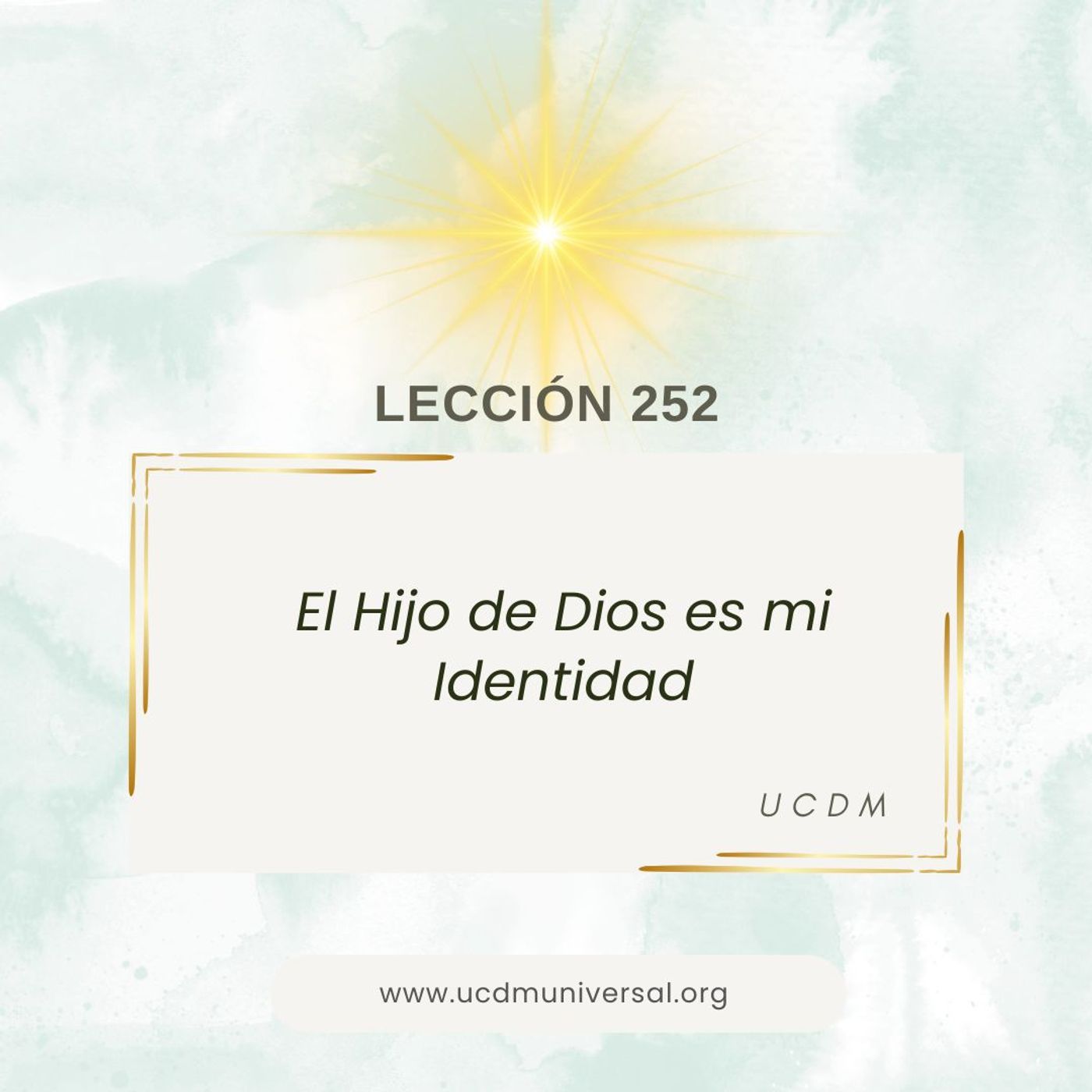 UCDM Universal LECCIÓN DEL DÍA