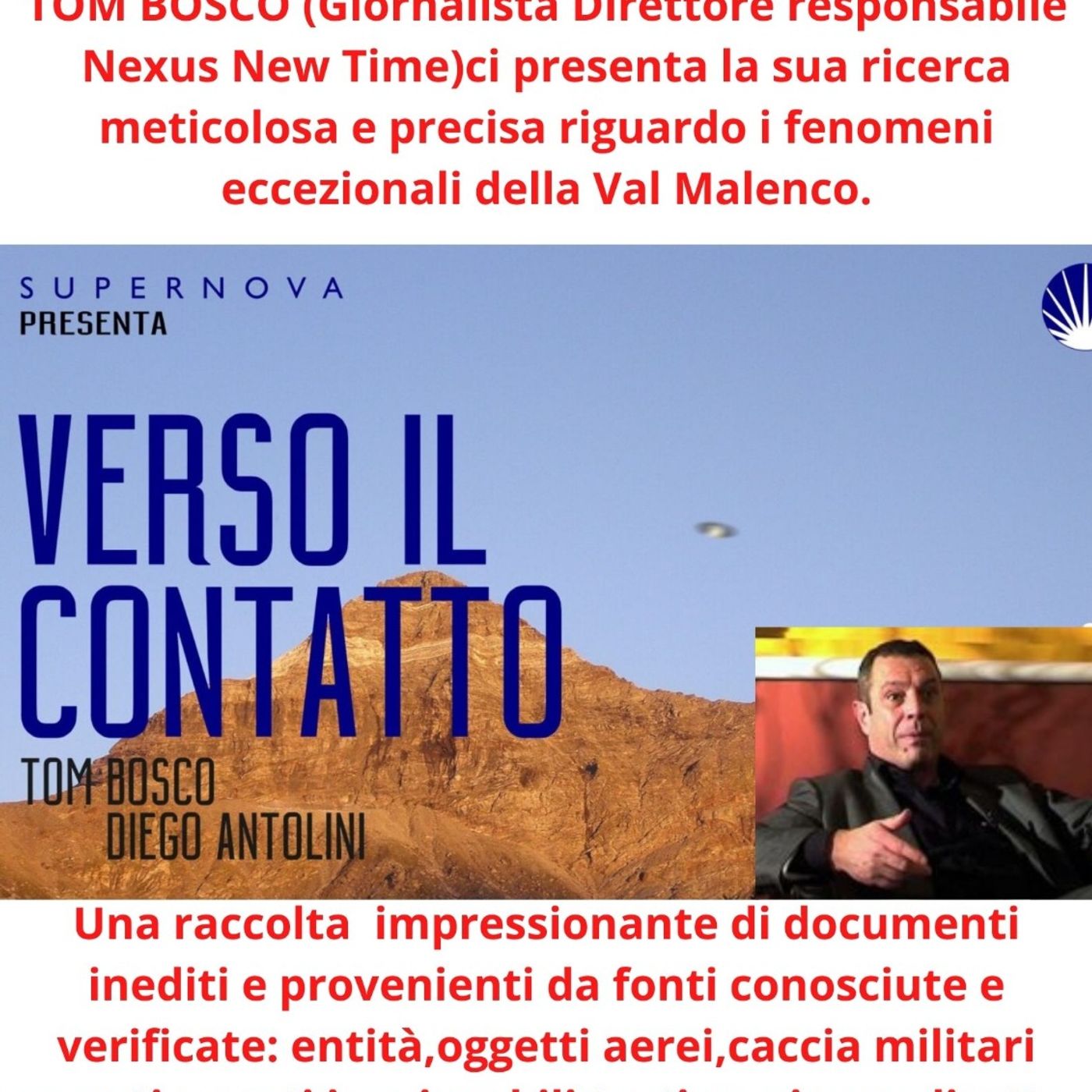 VERSO IL CONTATTO, IL VASO DI PANDORA". TOM BOSCO (Giornalista Direttore responsabile di Nexus New Time) episode artwork
