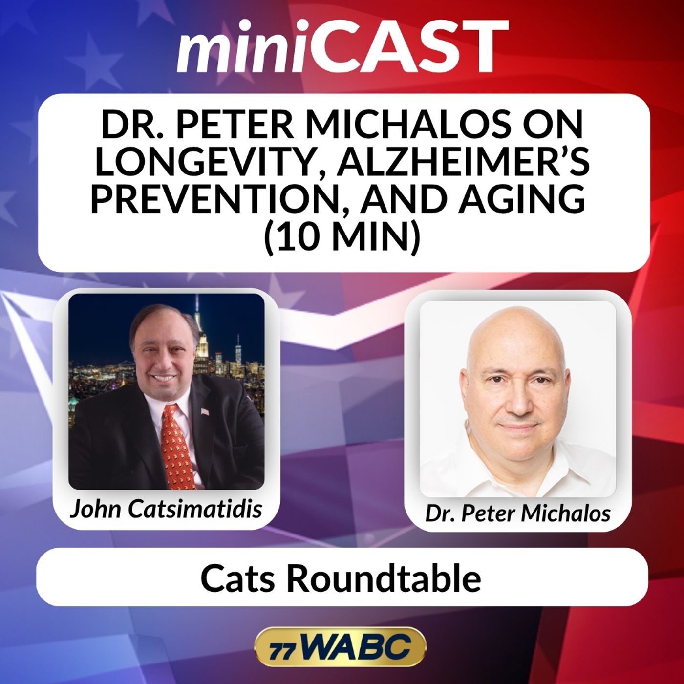 Dr. Peter Michalos on Longevity, Alzheimer’s Prevention, and Aging (10 MIN) episode artwork