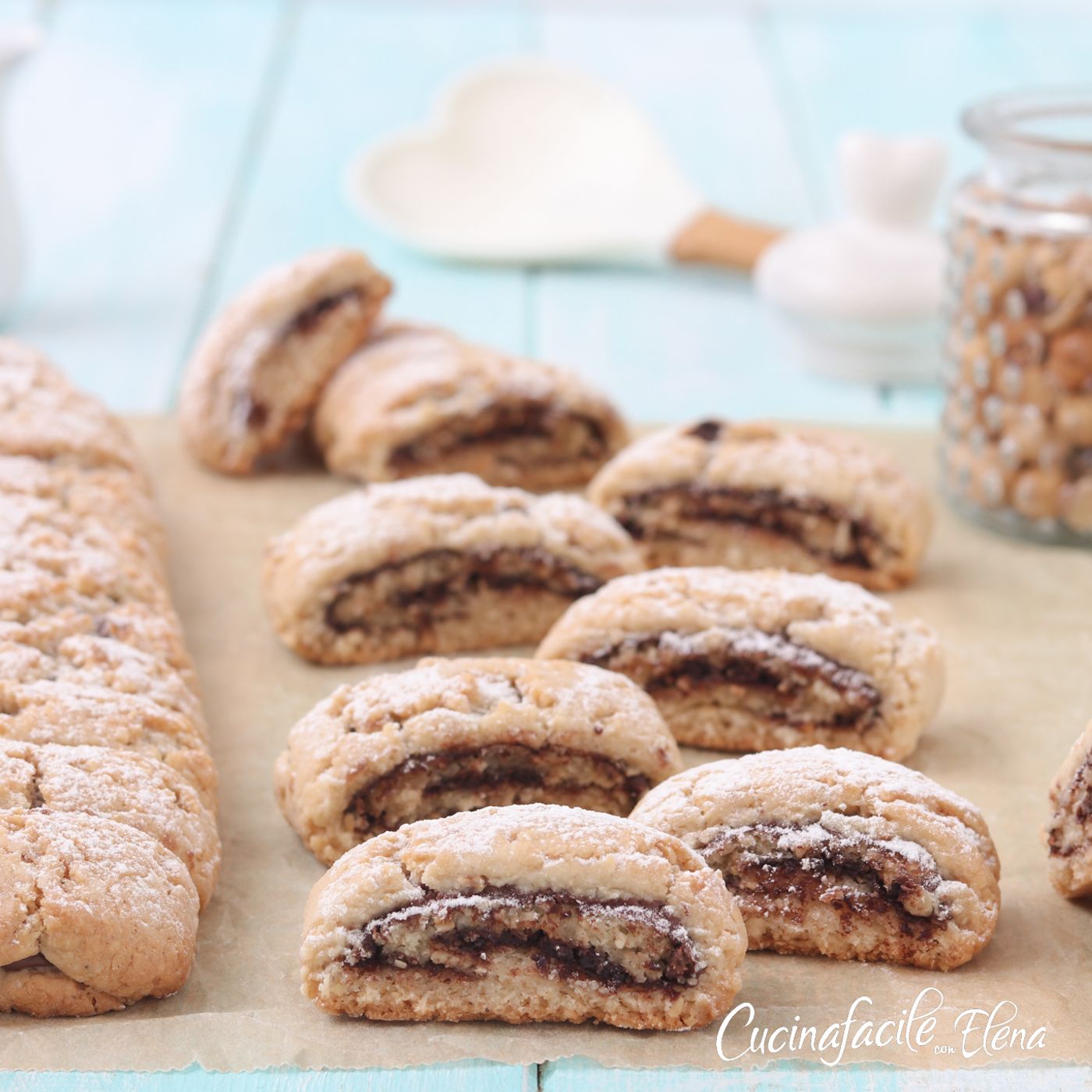 Filoncini alla Nutella